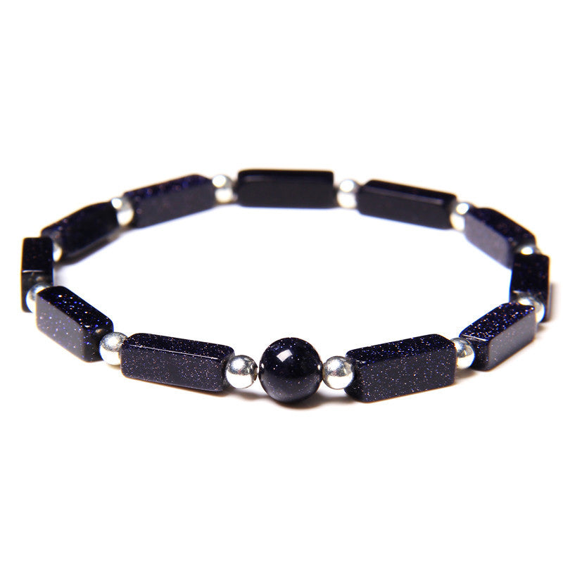 Natural Crystal Amethyst Bracelet for Spiritual Balance & Healing