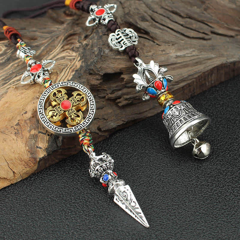 Vajra Spiritual Car Hanging Decoration for Enlightenment & Protection