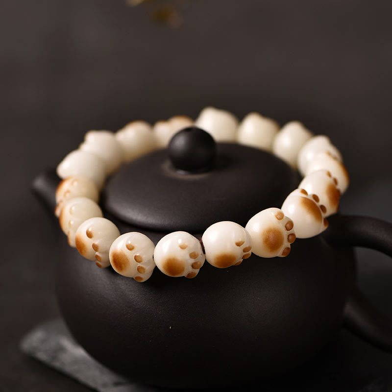 16mm Bodhi Seed Spiritual Bracelet for Peace & Wisdom