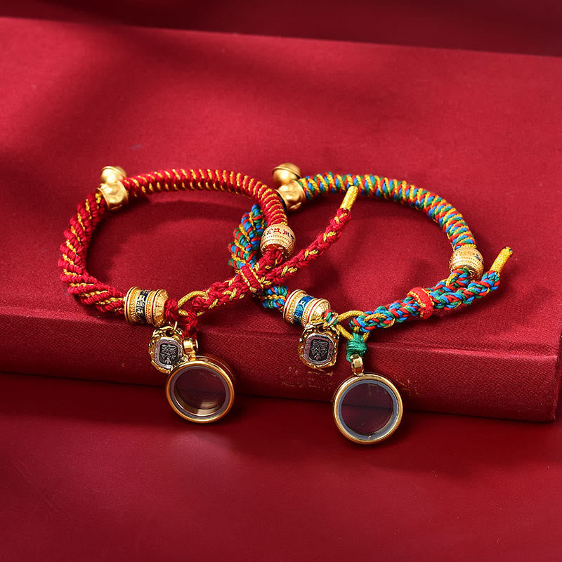 Zakiram Goddess Wealth Om Mani Padme Hum Unisex Bracelet