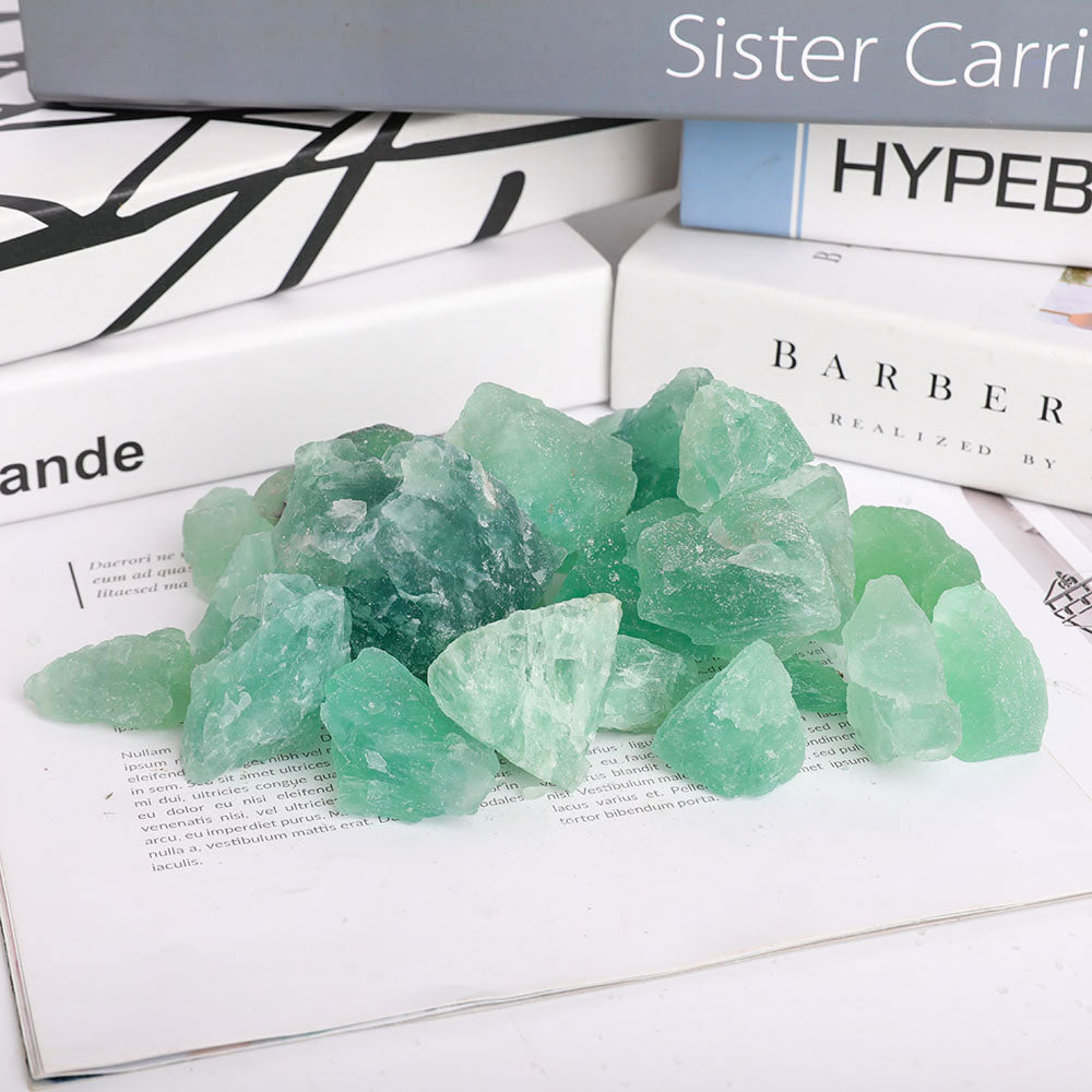 1kg Green Fluorite Raw Crystals for Spiritual Healing