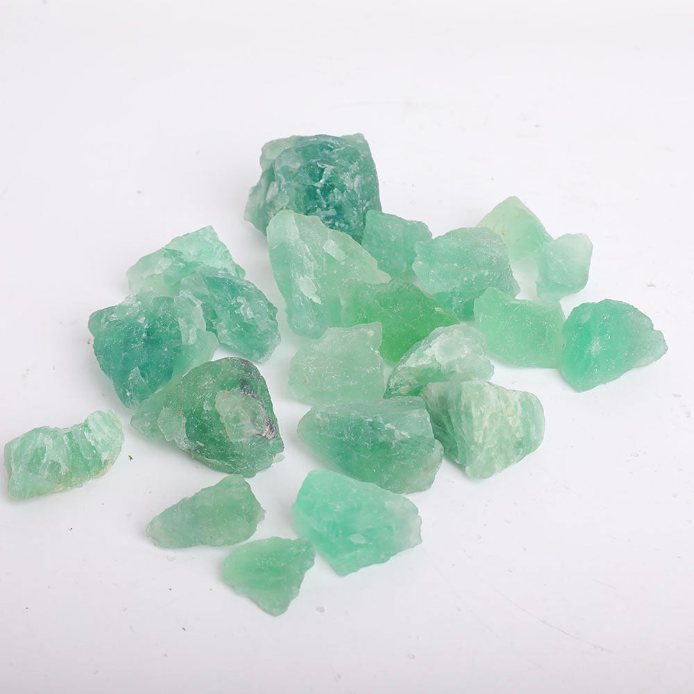 1kg Green Fluorite Raw Crystals for Spiritual Healing