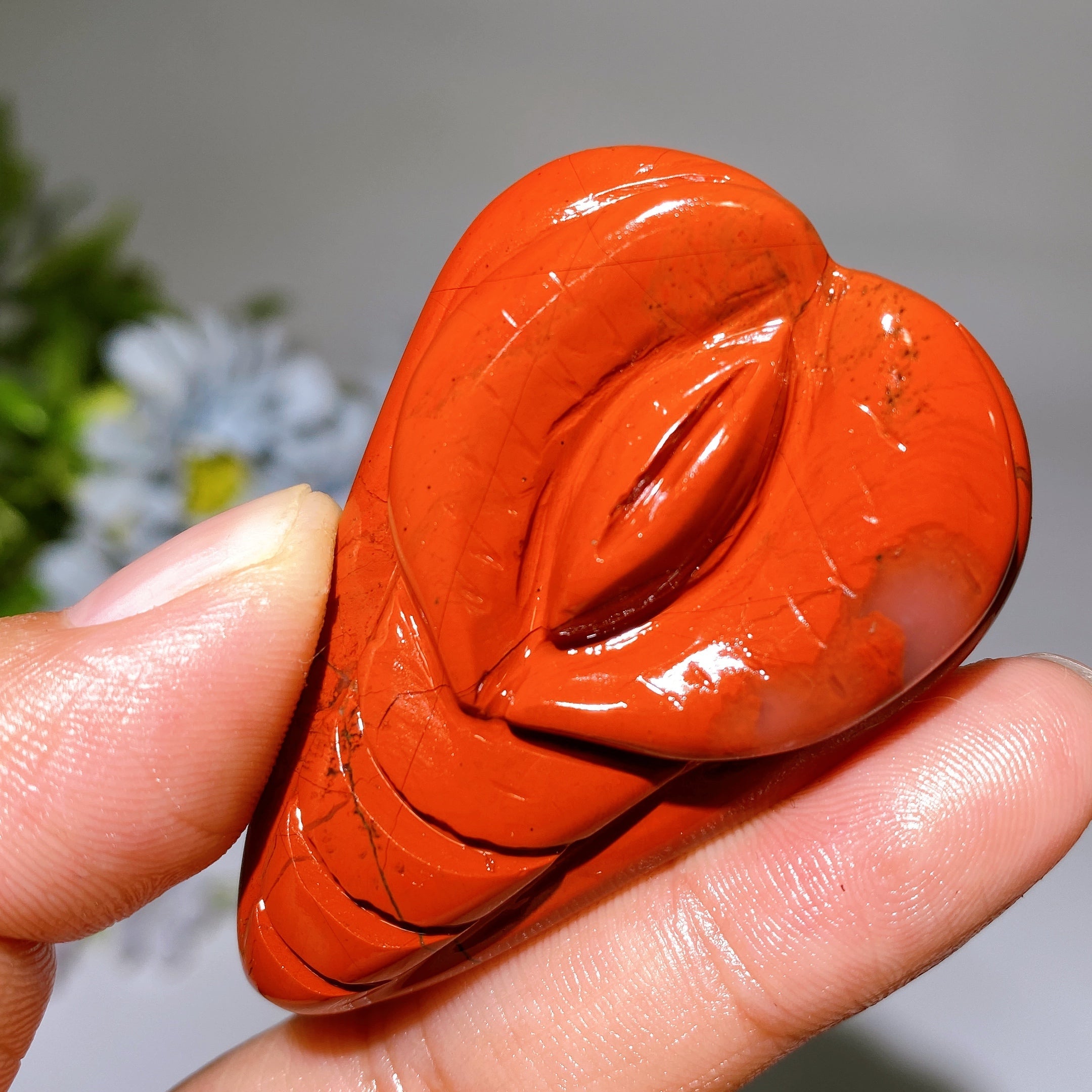 2.0-2.2" Crystal Heart Carvings for Healing and Meditation