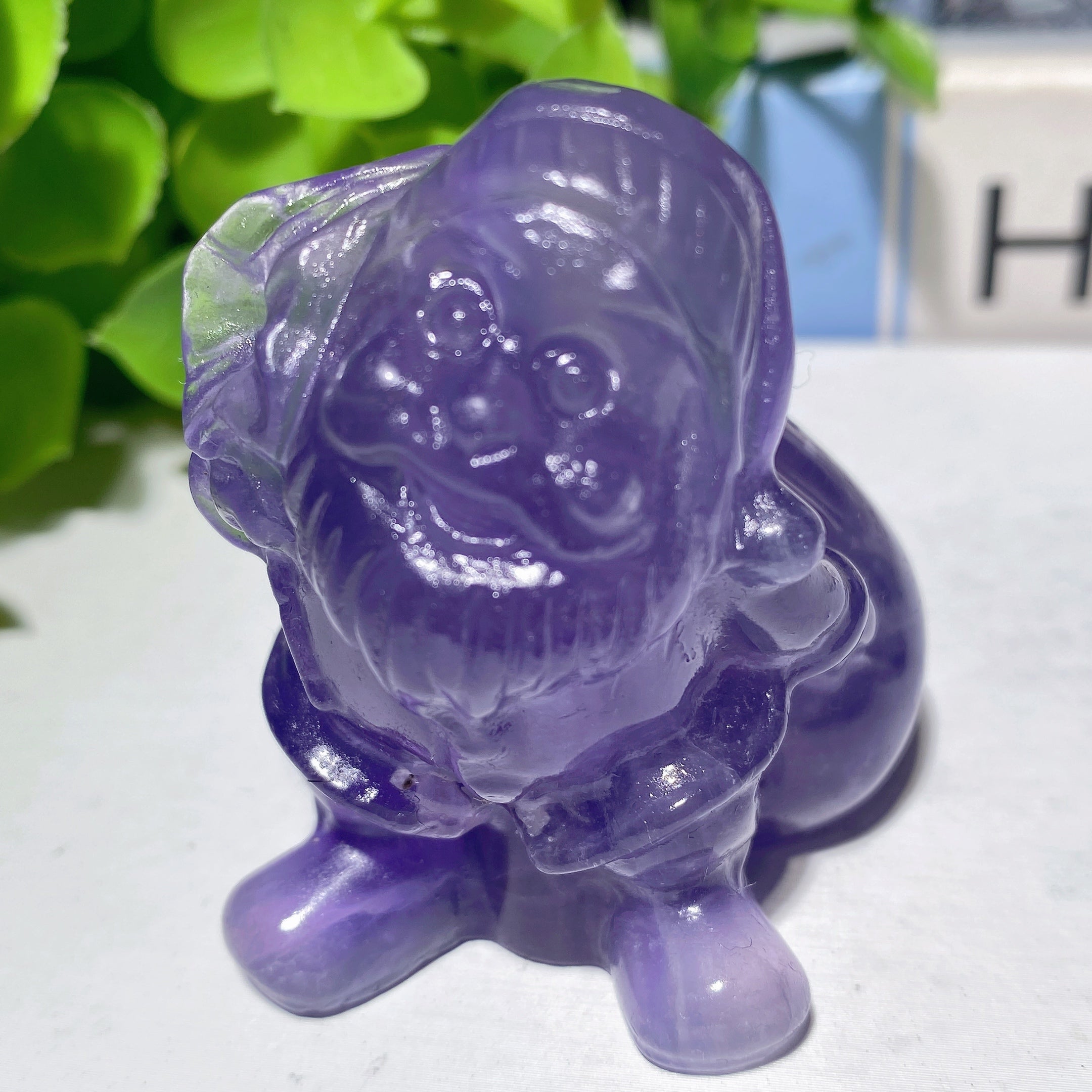 2.0-2.4" Mixed Crystal Santa Claus Figurines for Healing