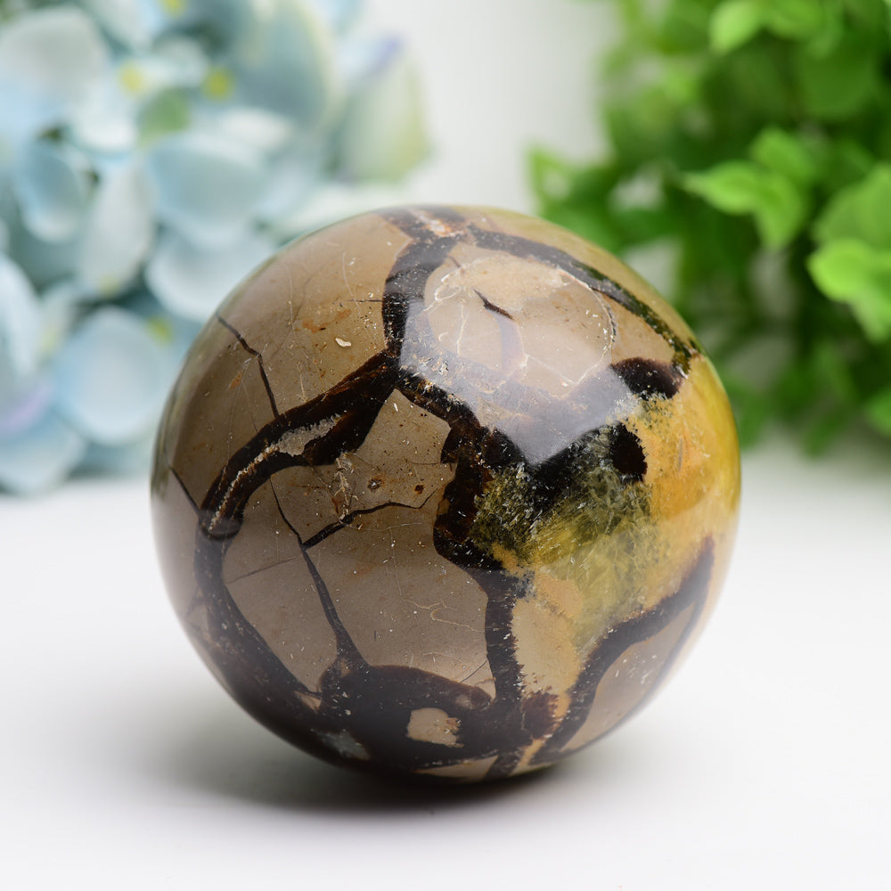 2.0-3.5 inch Septarium Crystal Sphere for Healing Energy