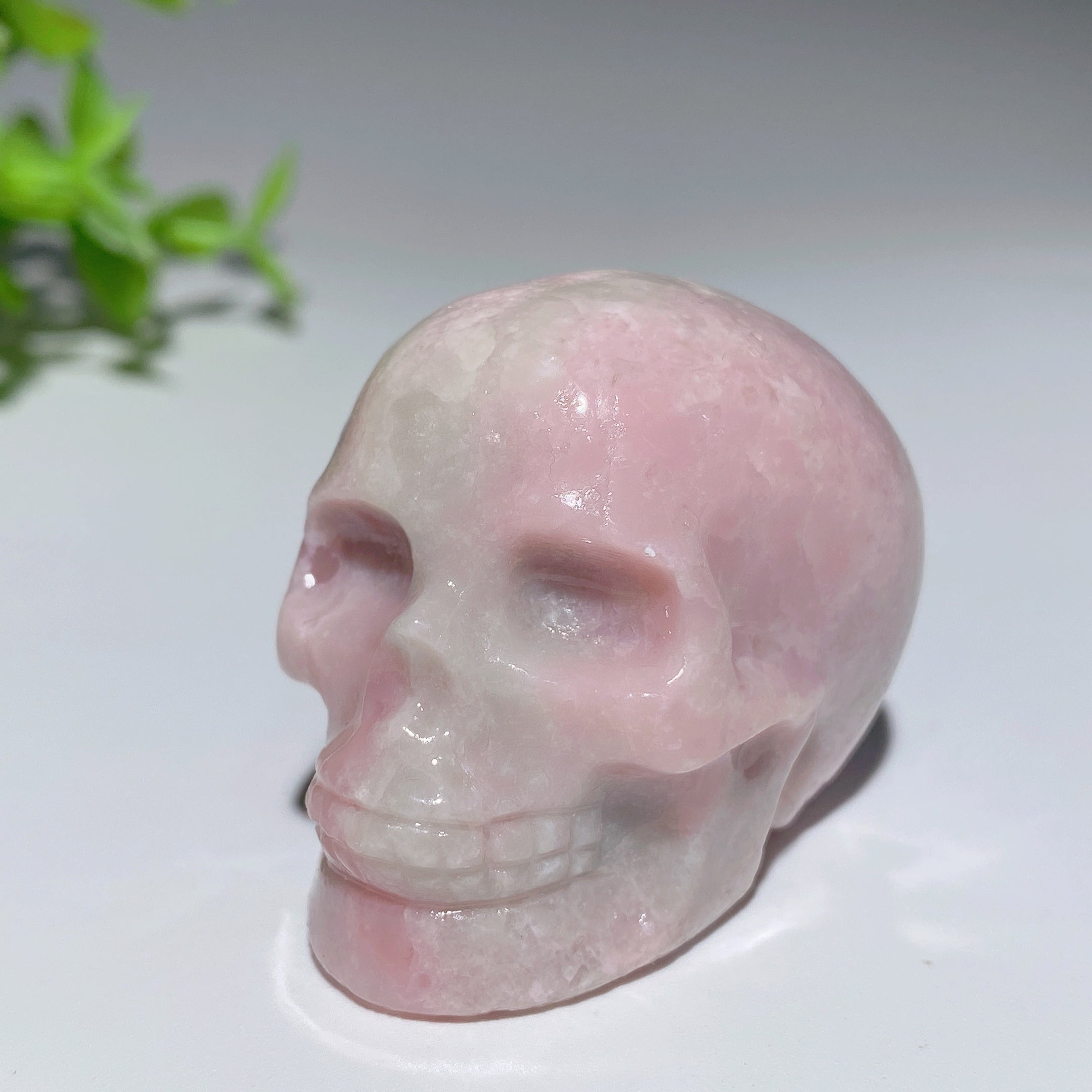 2.0-inch Mixed Crystal Skull Carvings for Healing & Meditation