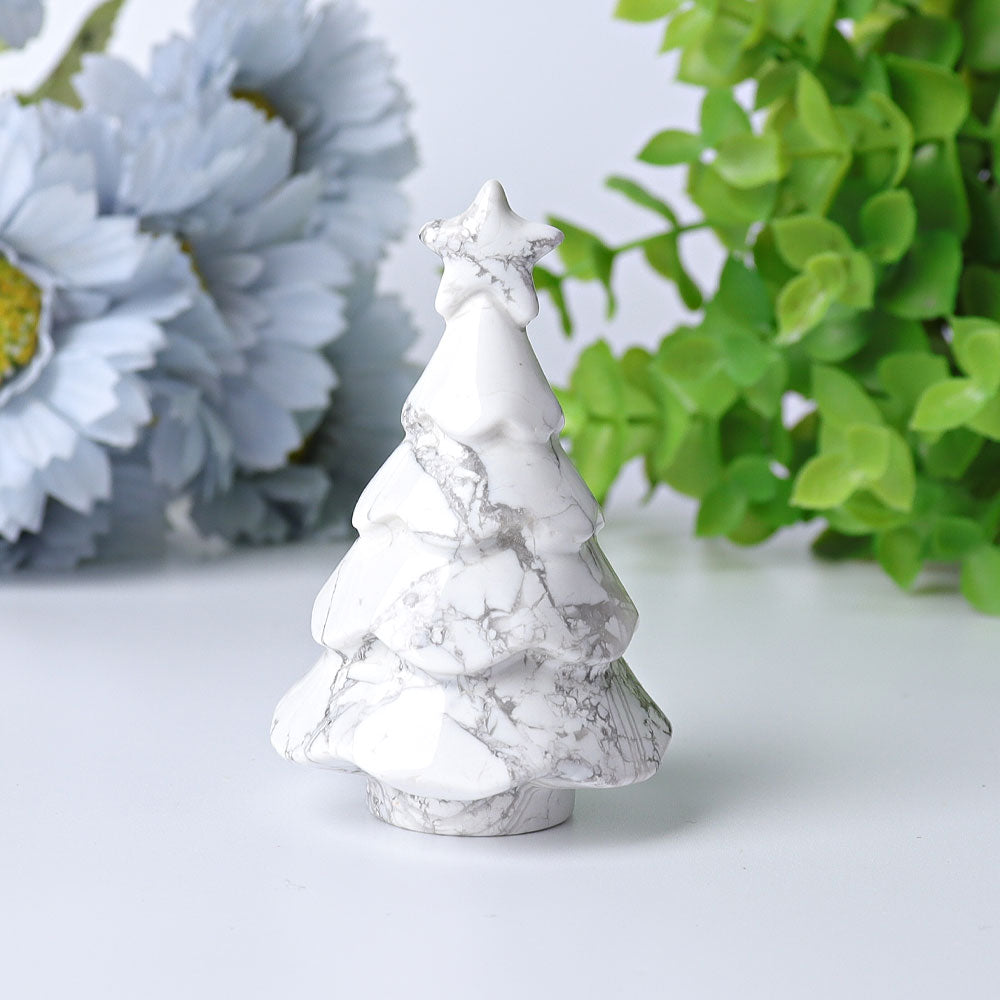2-2.5 inch Crystal Tree Carvings for Healing & Decor