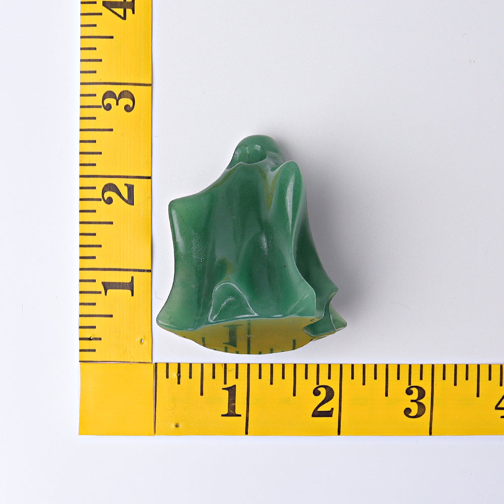 2.2 Inch Ghost Crystal Figurines Hand-Carved Healing Stones