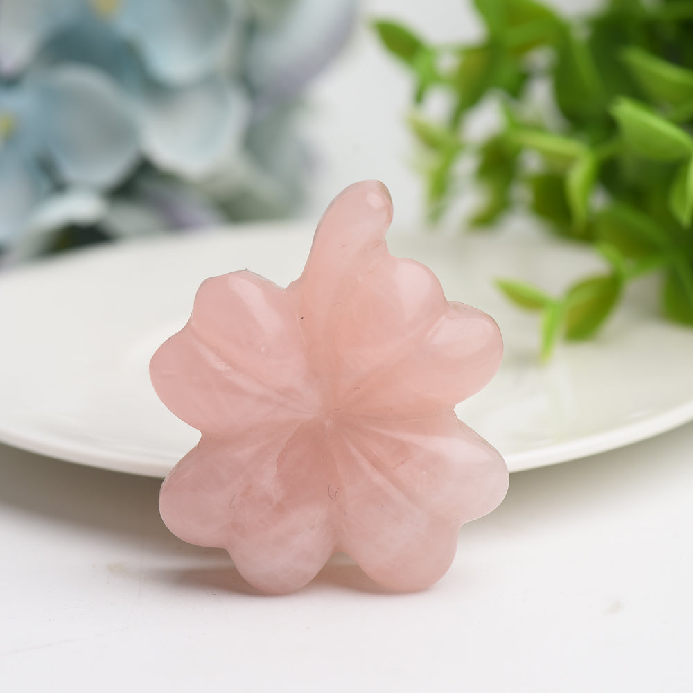 2.2 Inch Mixed Crystal Clover Leaf Figurine for Healing