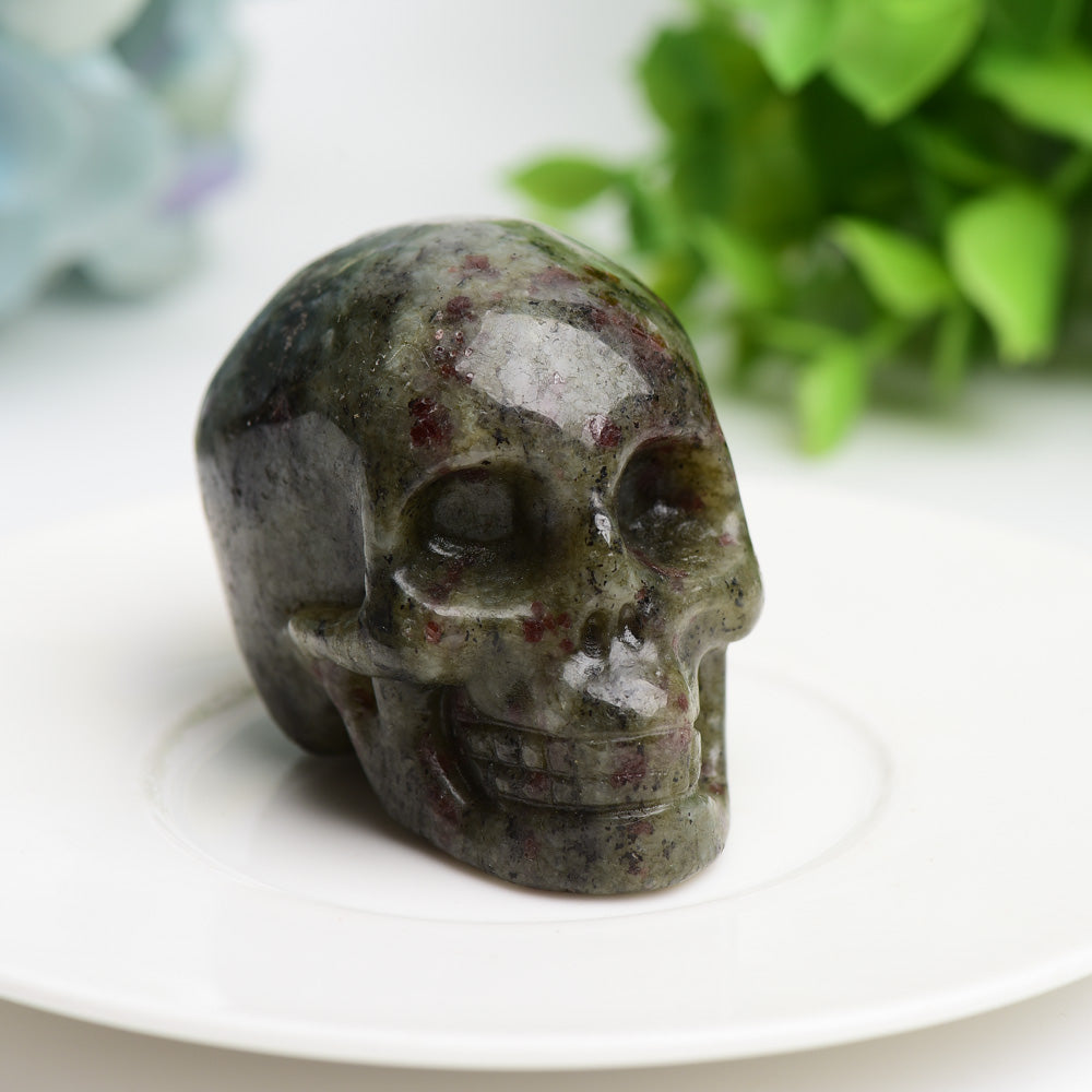 2.3-Inch Mixed Crystal Skulls for Healing & Meditation