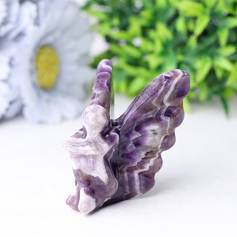 2.4 Inch Amethyst Dream Fairy Crystal Figurine