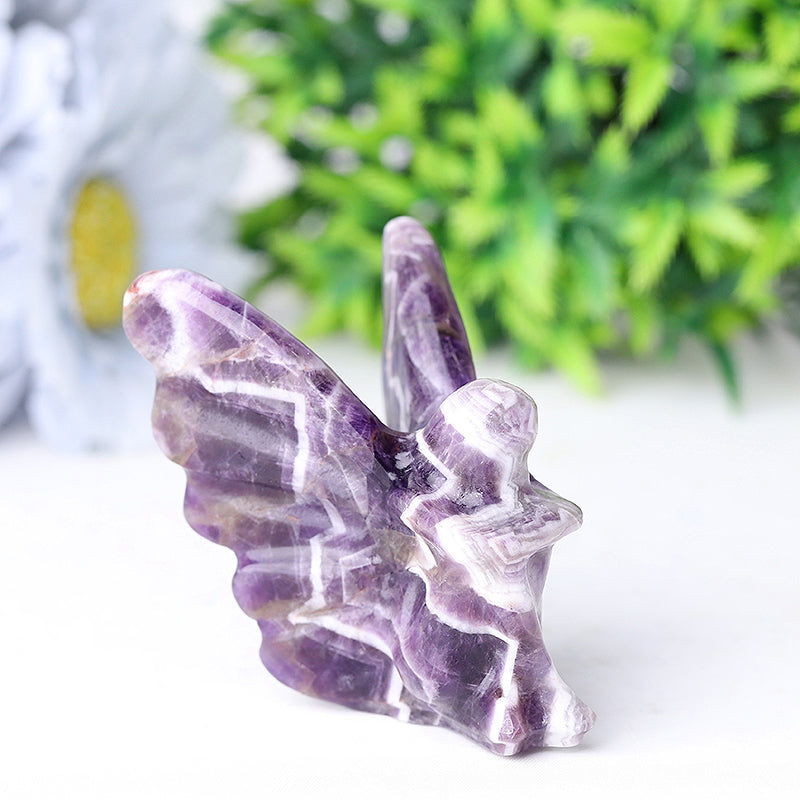 2.4 Inch Amethyst Dream Fairy Crystal Figurine