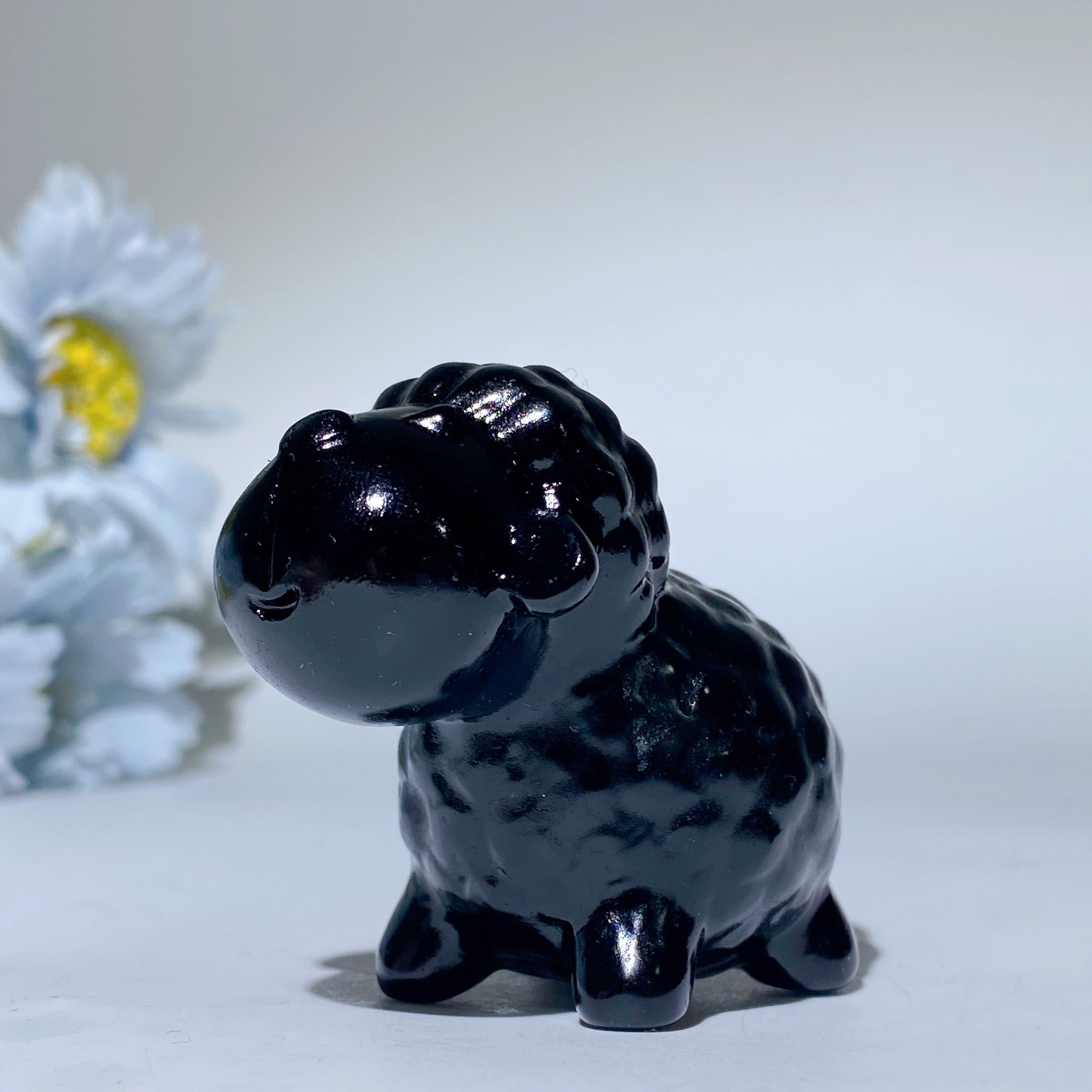 2.4 Inch Mixed Crystal Spiritual Animal Figurines