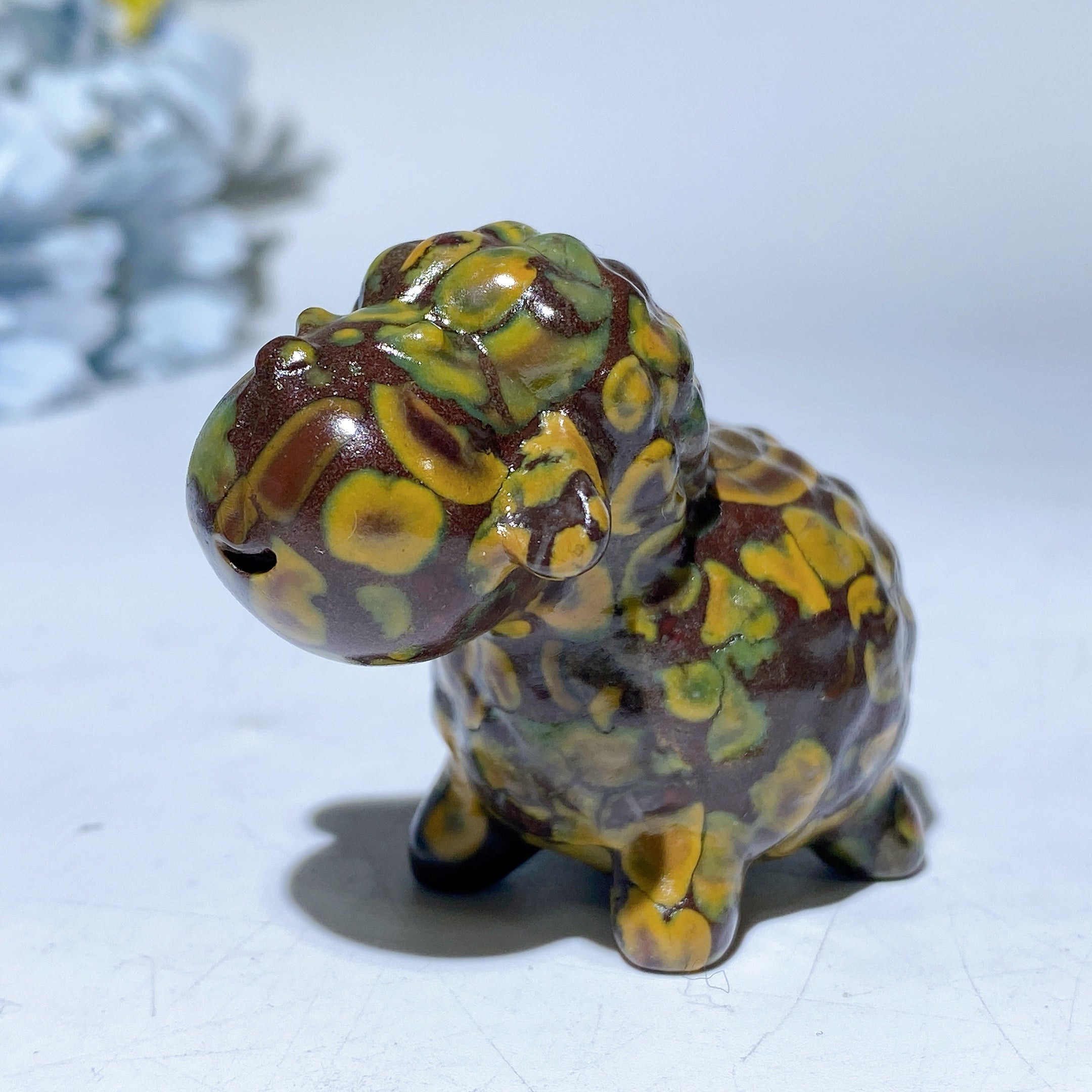 2.4 Inch Mixed Crystal Spiritual Animal Figurines