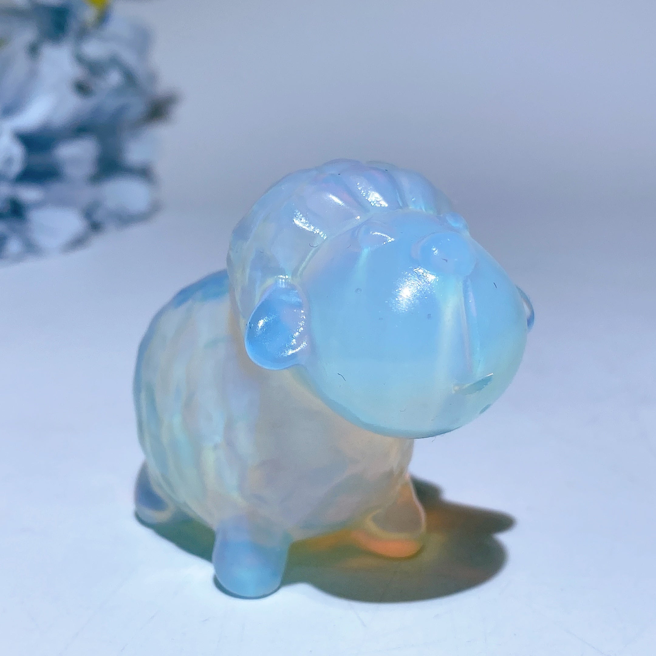 2.4 Inch Mixed Crystal Spiritual Animal Figurines