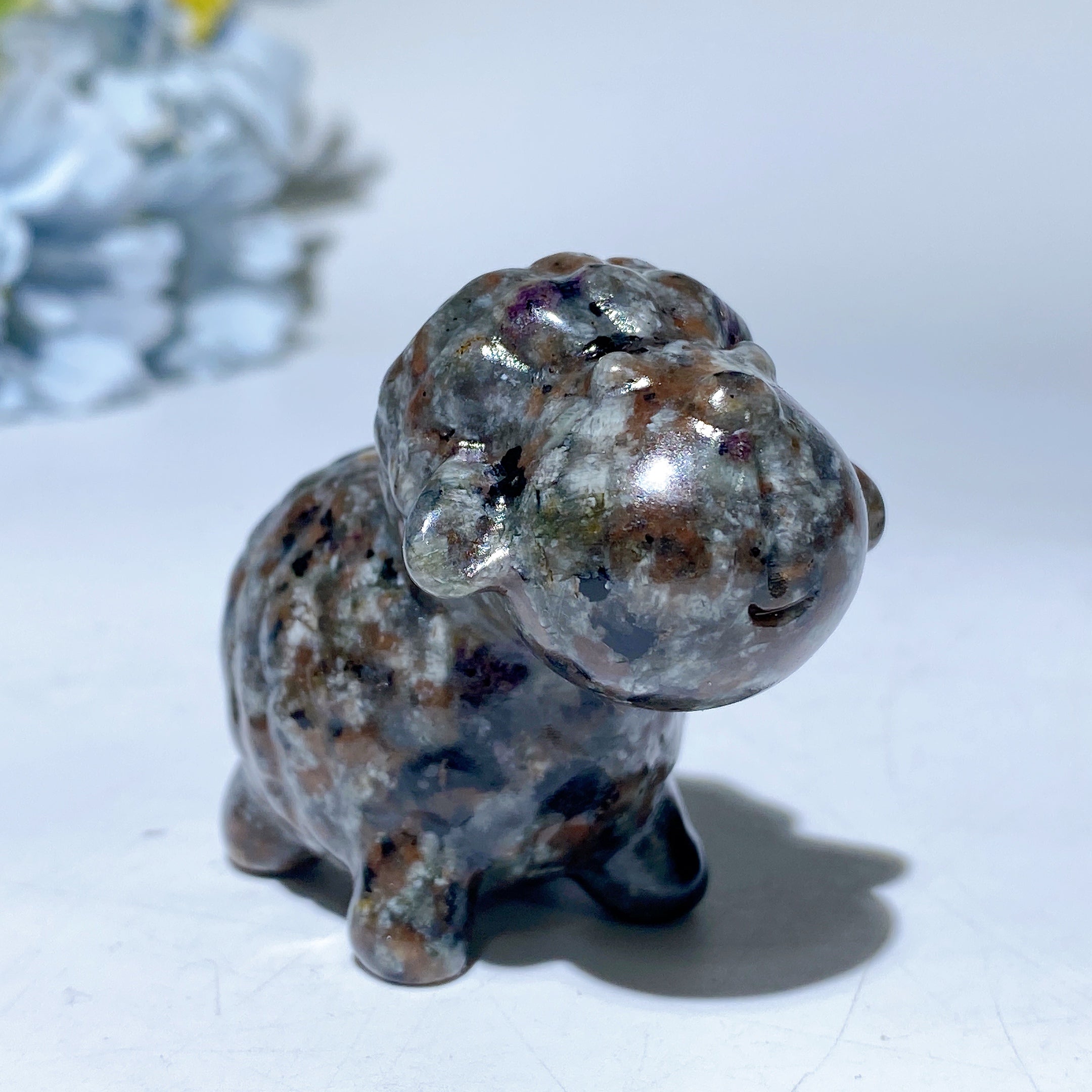 2.4 Inch Mixed Crystal Spiritual Animal Figurines