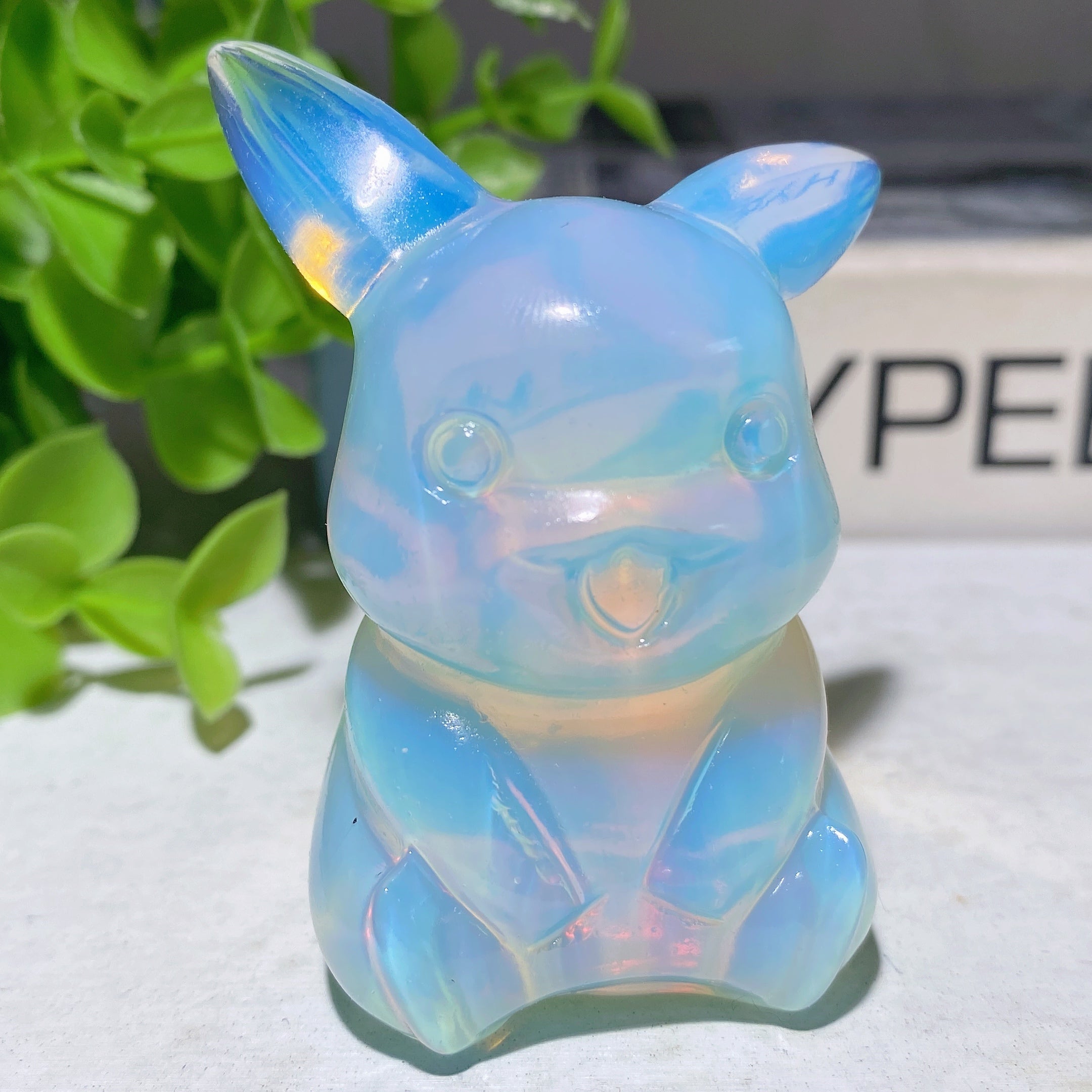 2.4" Mixed Crystal Animal Carving Figurines for Healing