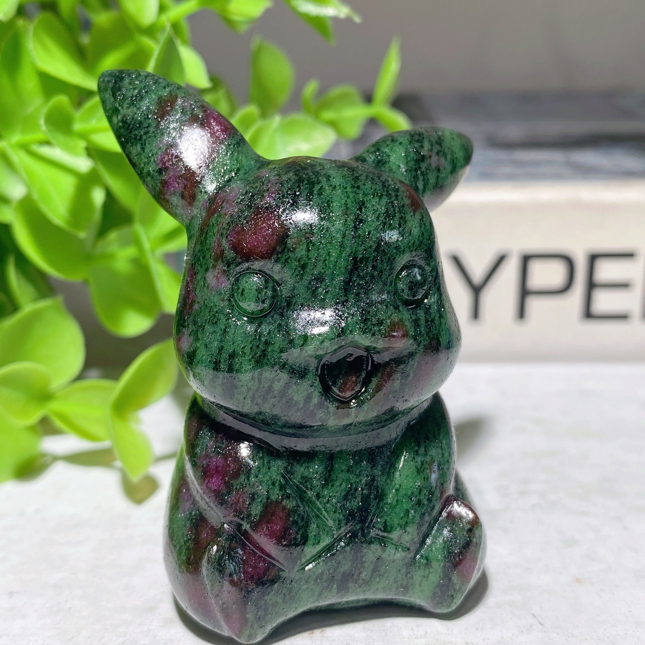 2.4" Mixed Crystal Animal Carving Figurines for Healing
