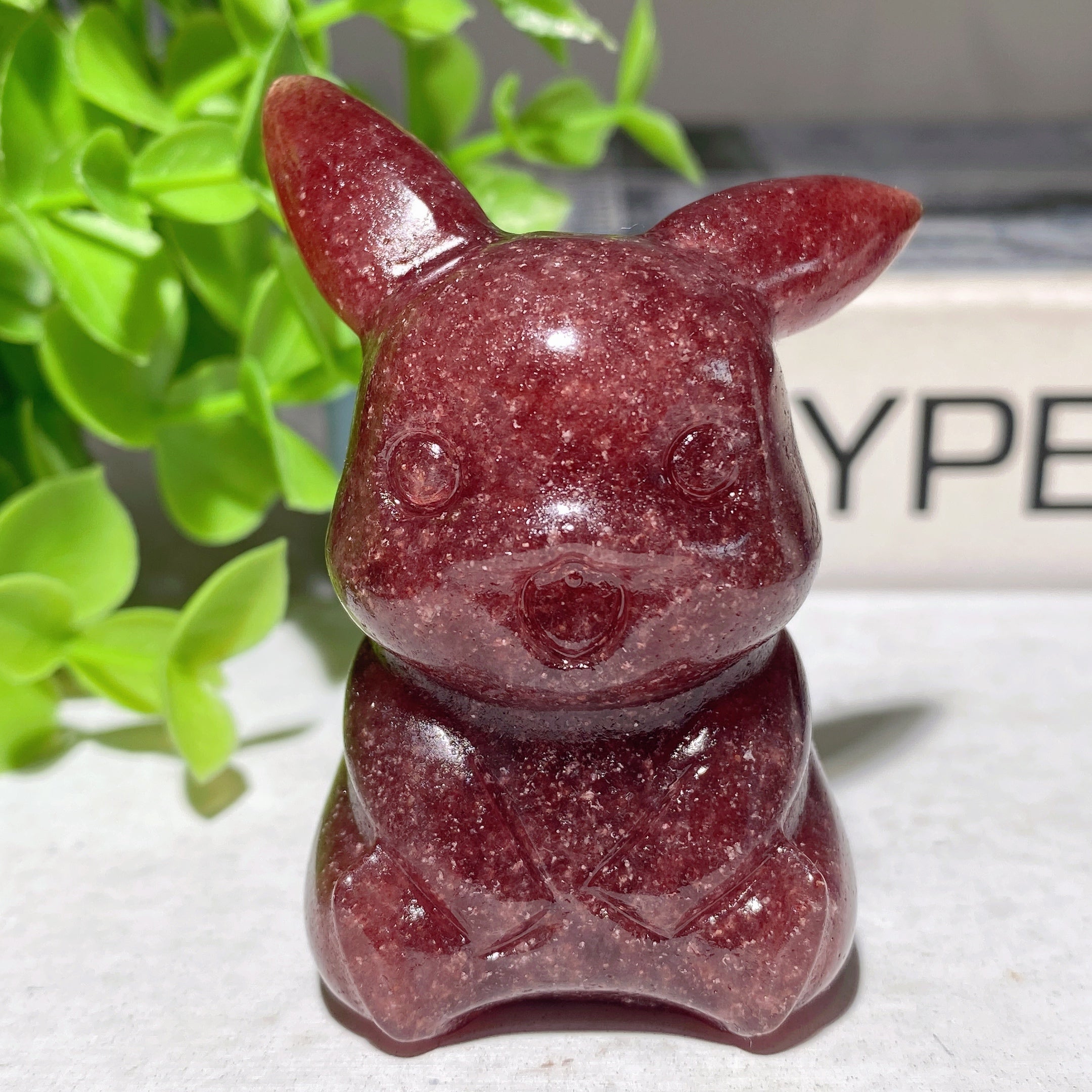 2.4" Mixed Crystal Animal Carving Figurines for Healing