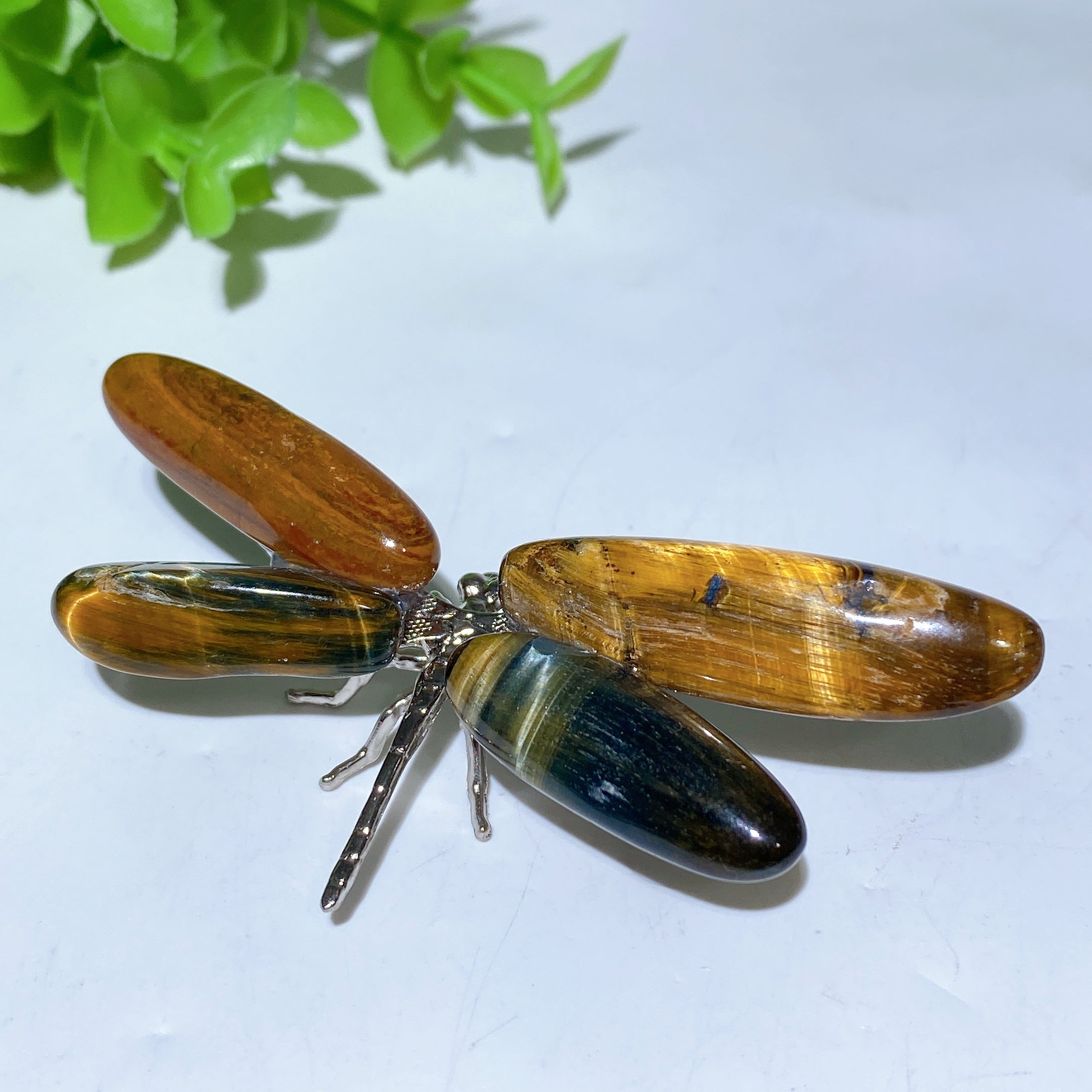 2.5-3.2 inch Crystal Dragonfly Figurine Healing Carving
