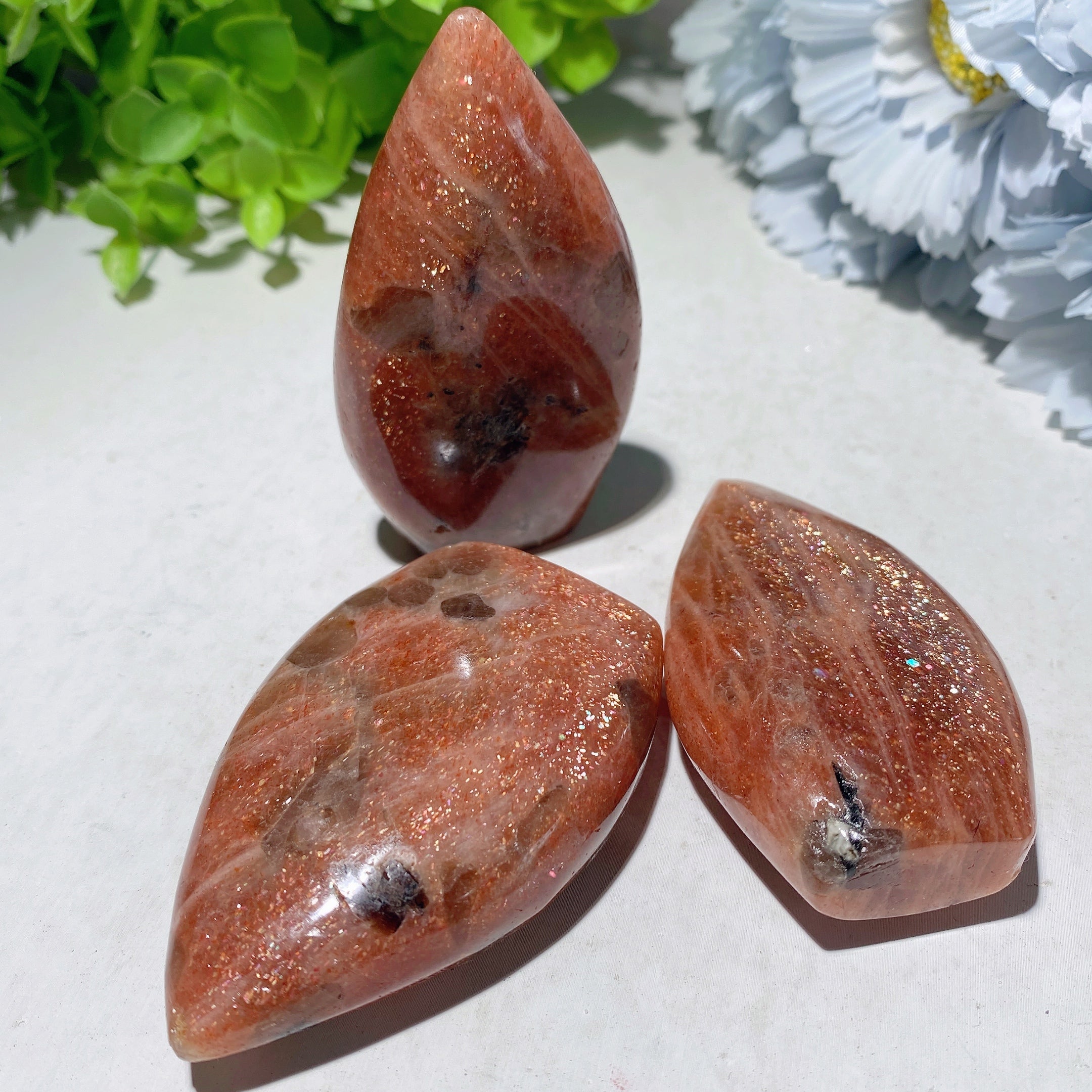 2.5-3.3 inch Golden Sunstone Free Form Crystal Specimen