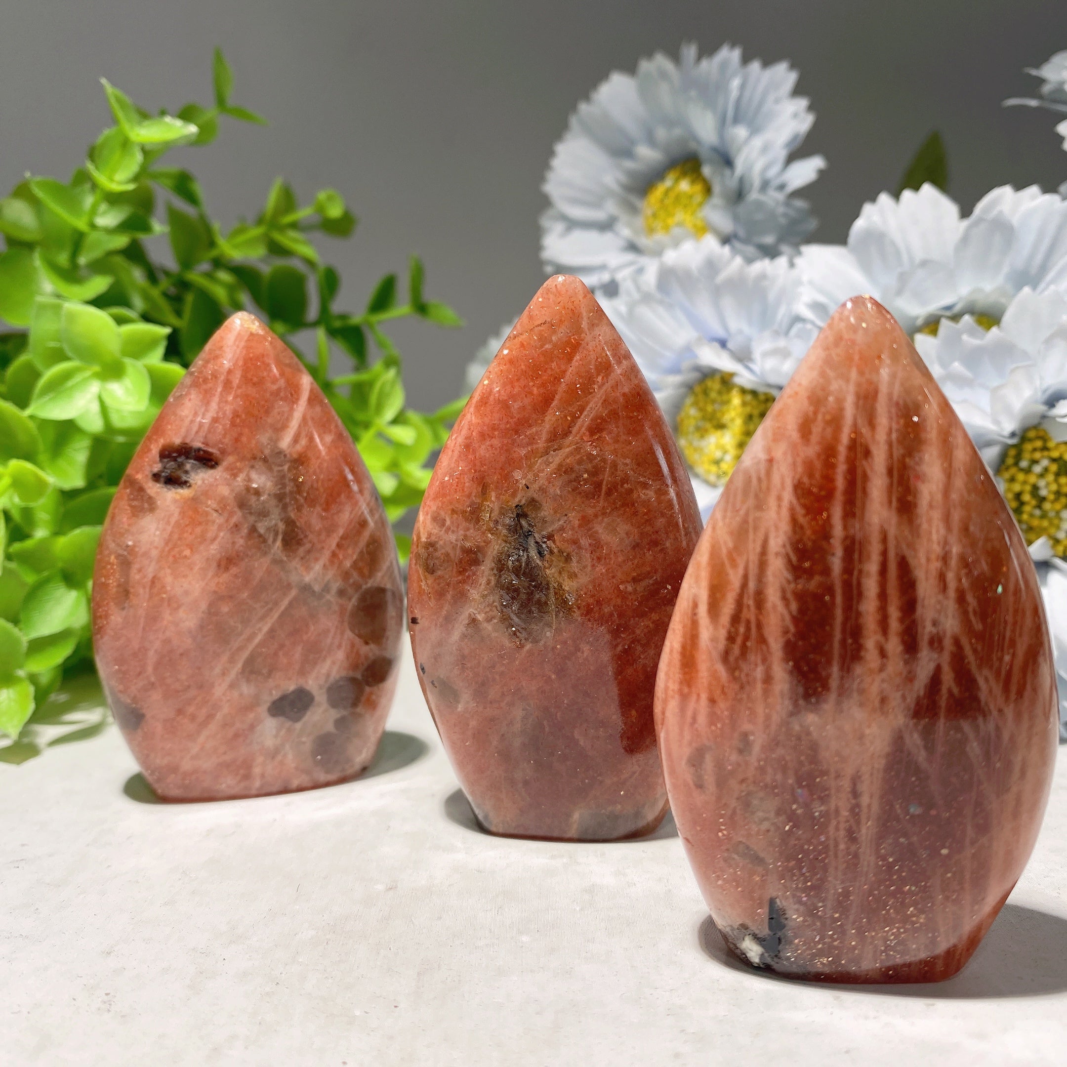 2.5-3.3 inch Golden Sunstone Free Form Crystal Specimen