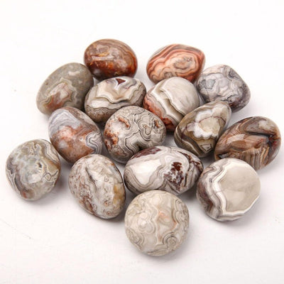 2.5-3.5cm Polished Agate Tumbled Stones for Healing & Energy