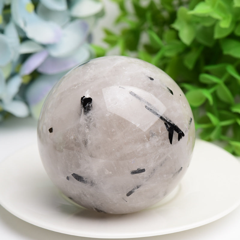 2.5-3 inch Mixed Crystal Healing Sphere for Energy Balance