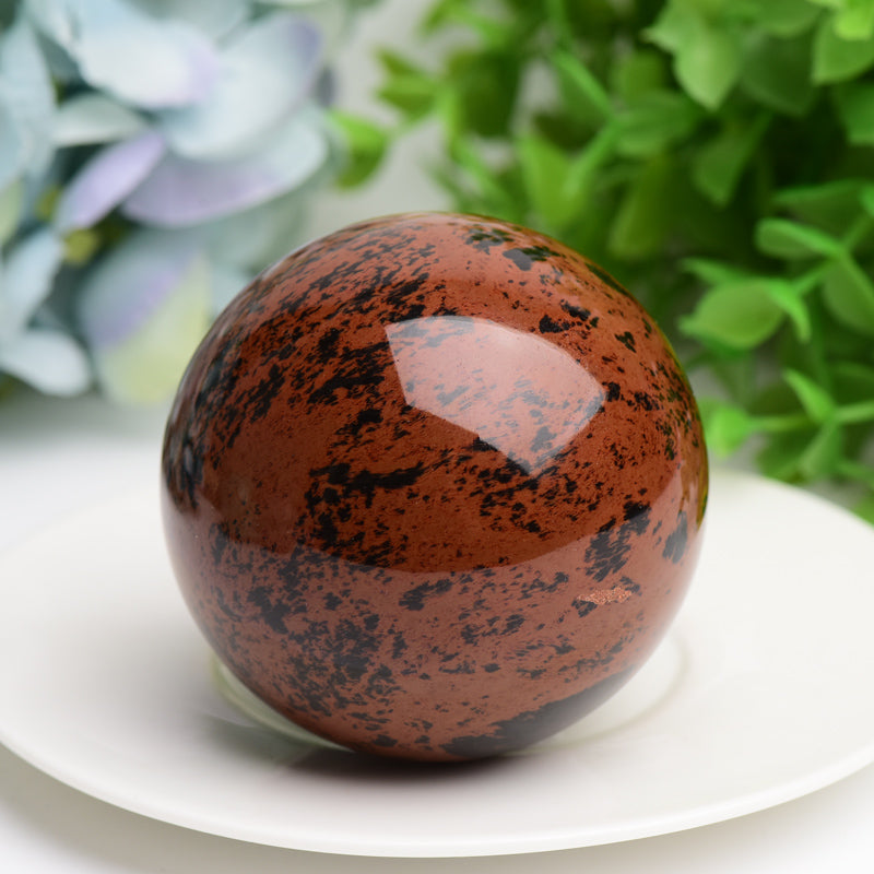 2.5-3 inch Mixed Crystal Healing Sphere for Energy Balance