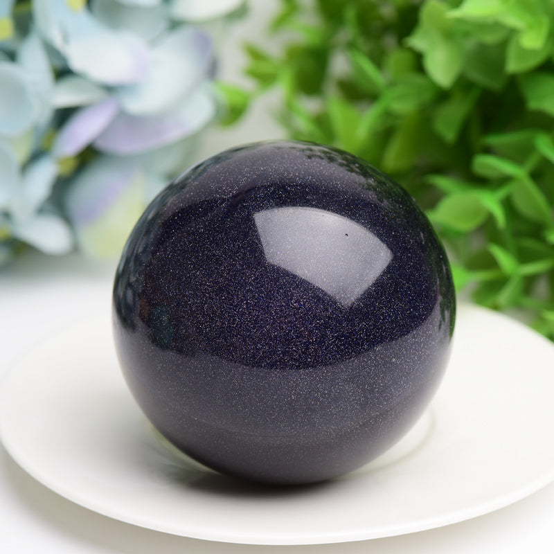 2.5-3 inch Mixed Crystal Healing Sphere for Energy Balance
