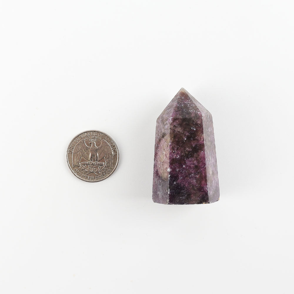 2.5-4 inch Lepidolite Crystal Point for Healing Meditation