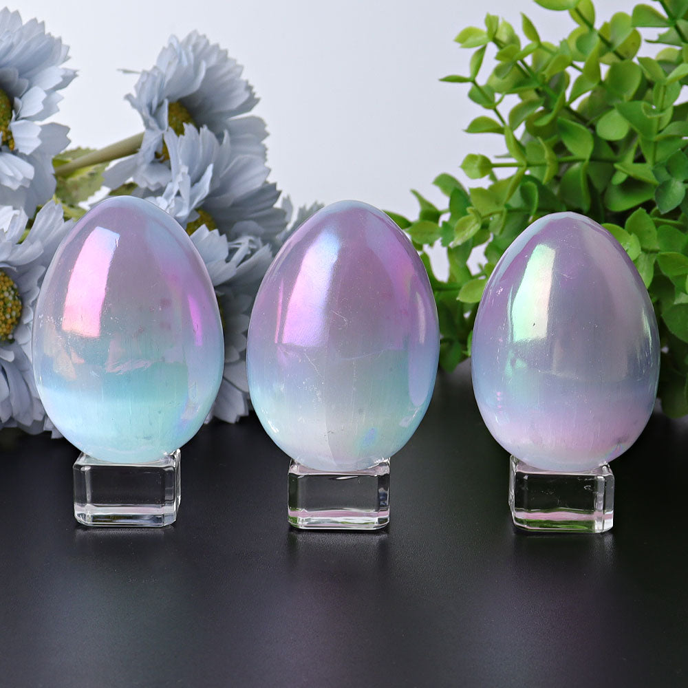 2.5 Inch Aura Angel Palm Stone for Healing & Meditation