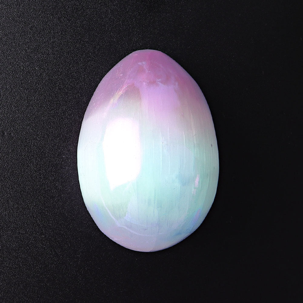 2.5 Inch Aura Angel Palm Stone for Healing & Meditation