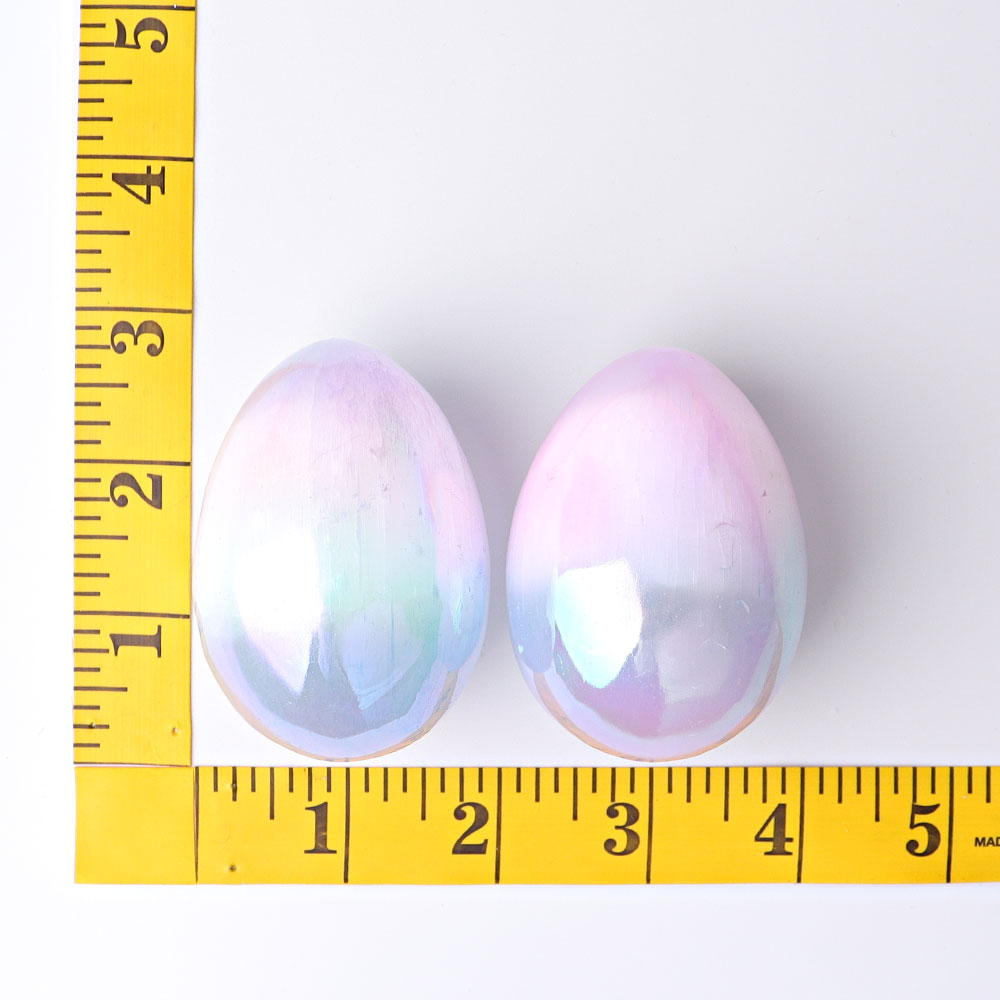 2.5 Inch Aura Angel Palm Stone for Healing & Meditation