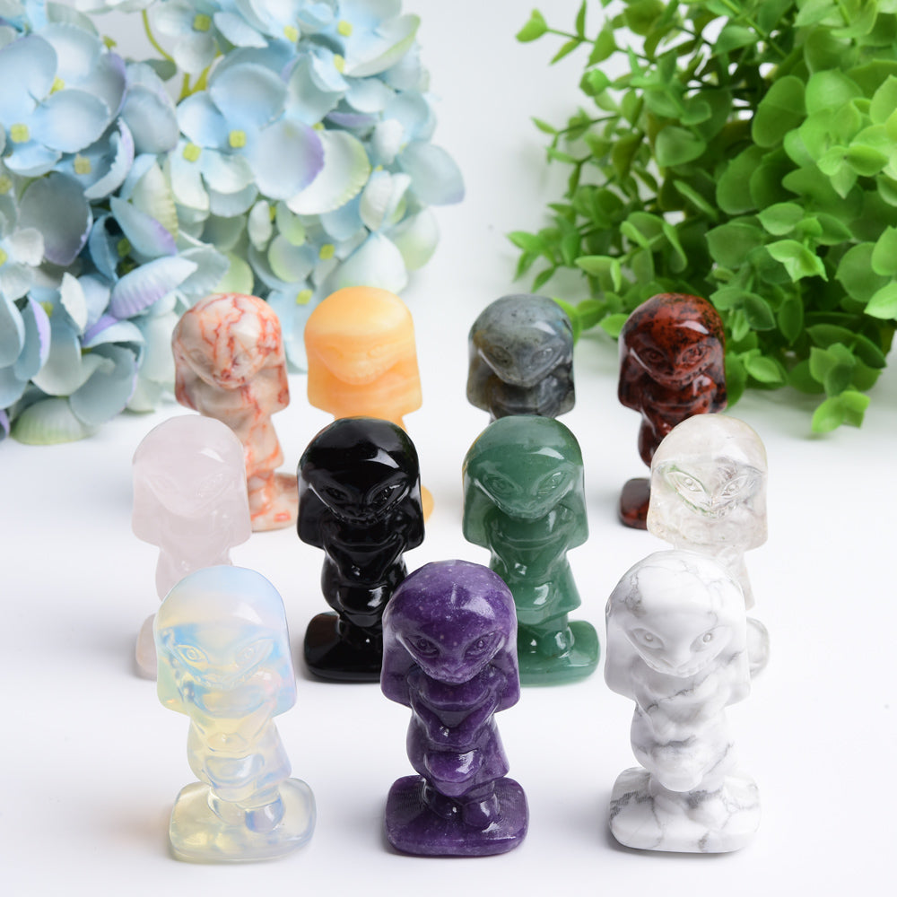 2.5" Mixed Crystal Figurine Carving | Healing Energy Statue
