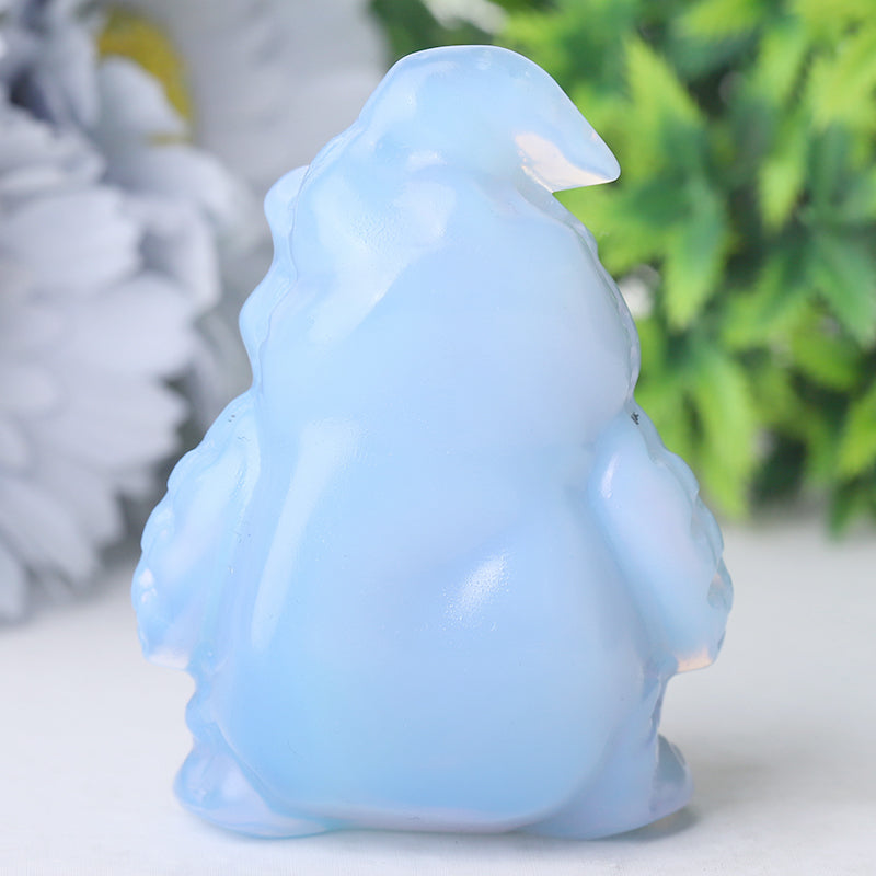 2.6-inch Blue Opalite Crystal Figurine Carving