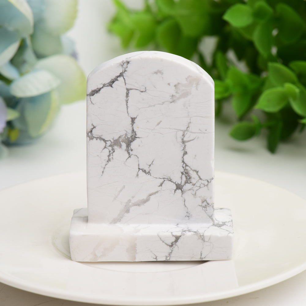 2.6" Mixed Crystal Tombstone Carvings for Healing
