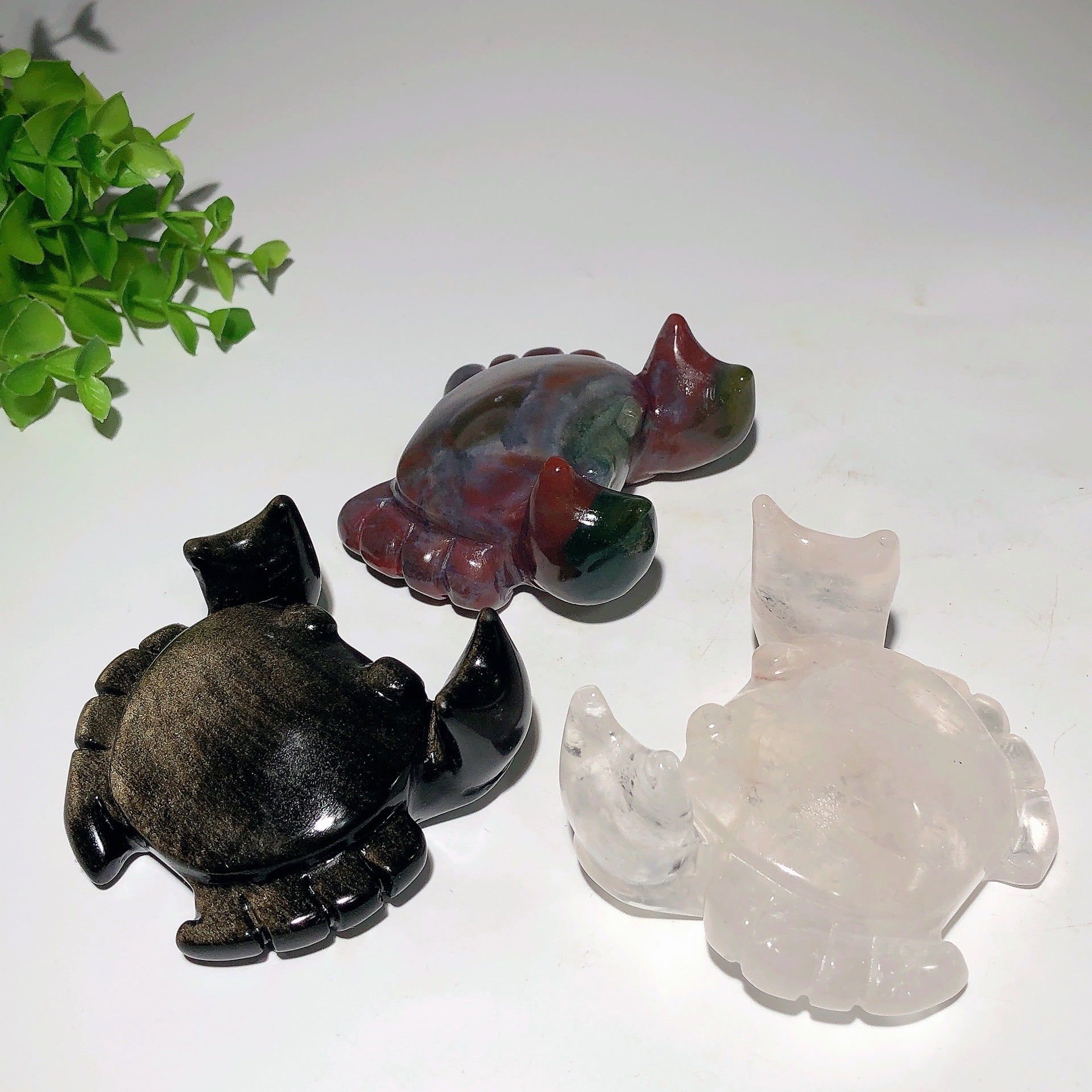 2.7-4.0 inch Mixed Crystal Animal Figurines for Spiritual Healing