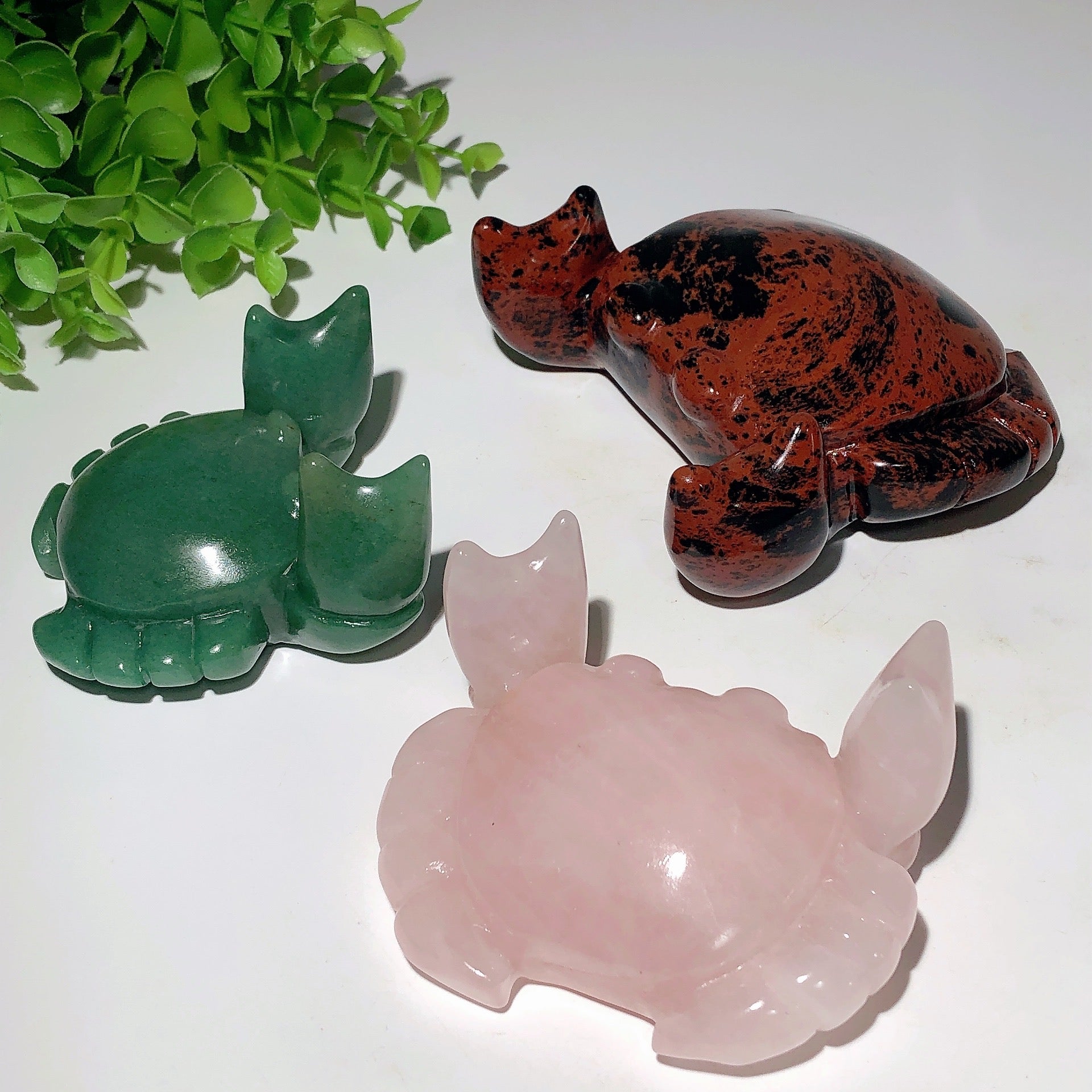 2.7-4.0 inch Mixed Crystal Animal Figurines for Spiritual Healing