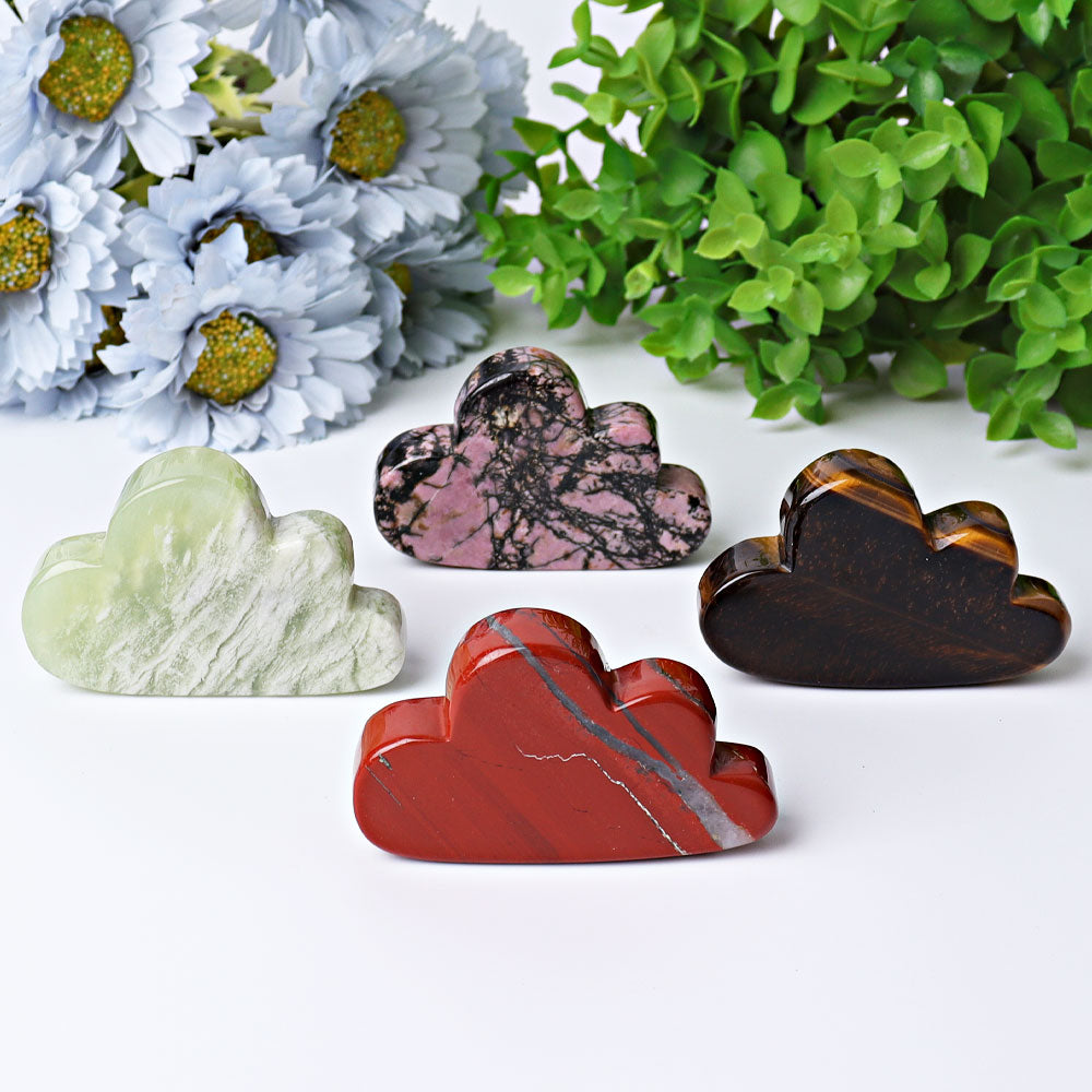 2.7 inch Cloud Crystal Figurine Carvings for Healing