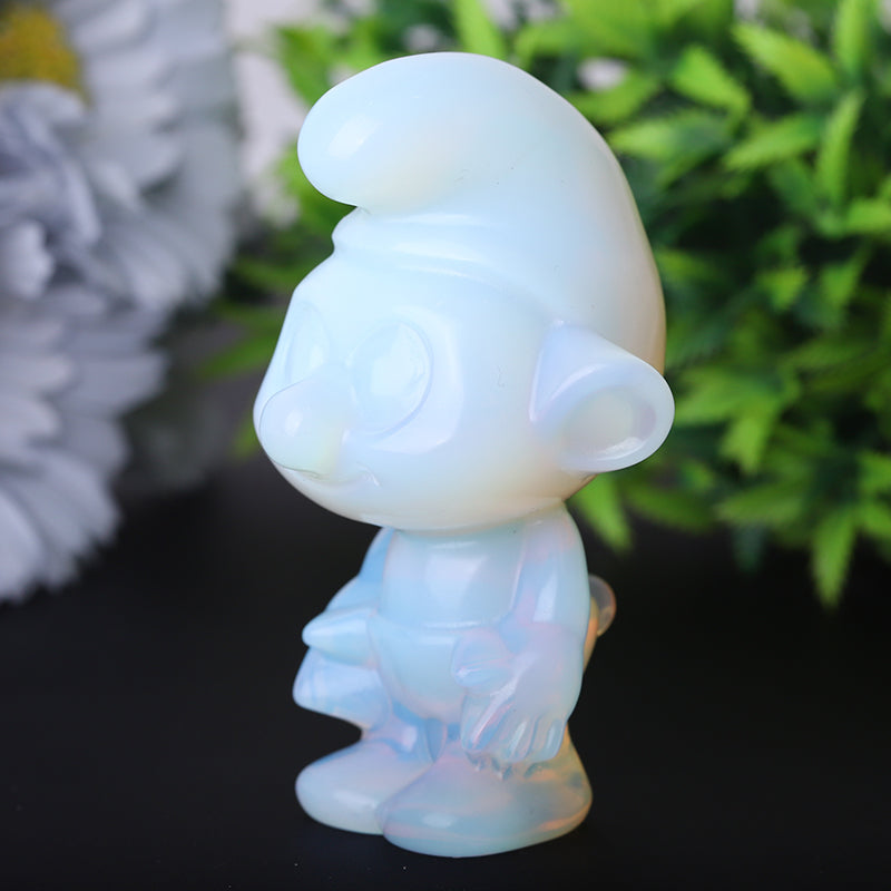 2.8 inch Opalite Crystal Figurine Carving for Spiritual Healing