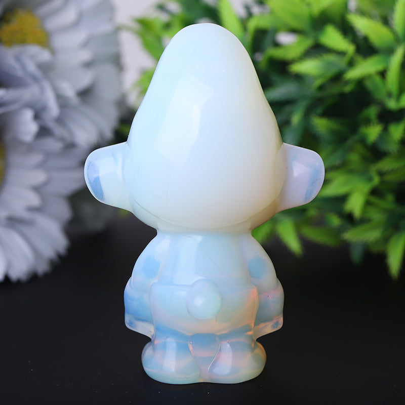 2.8 inch Opalite Crystal Figurine Carving for Spiritual Healing