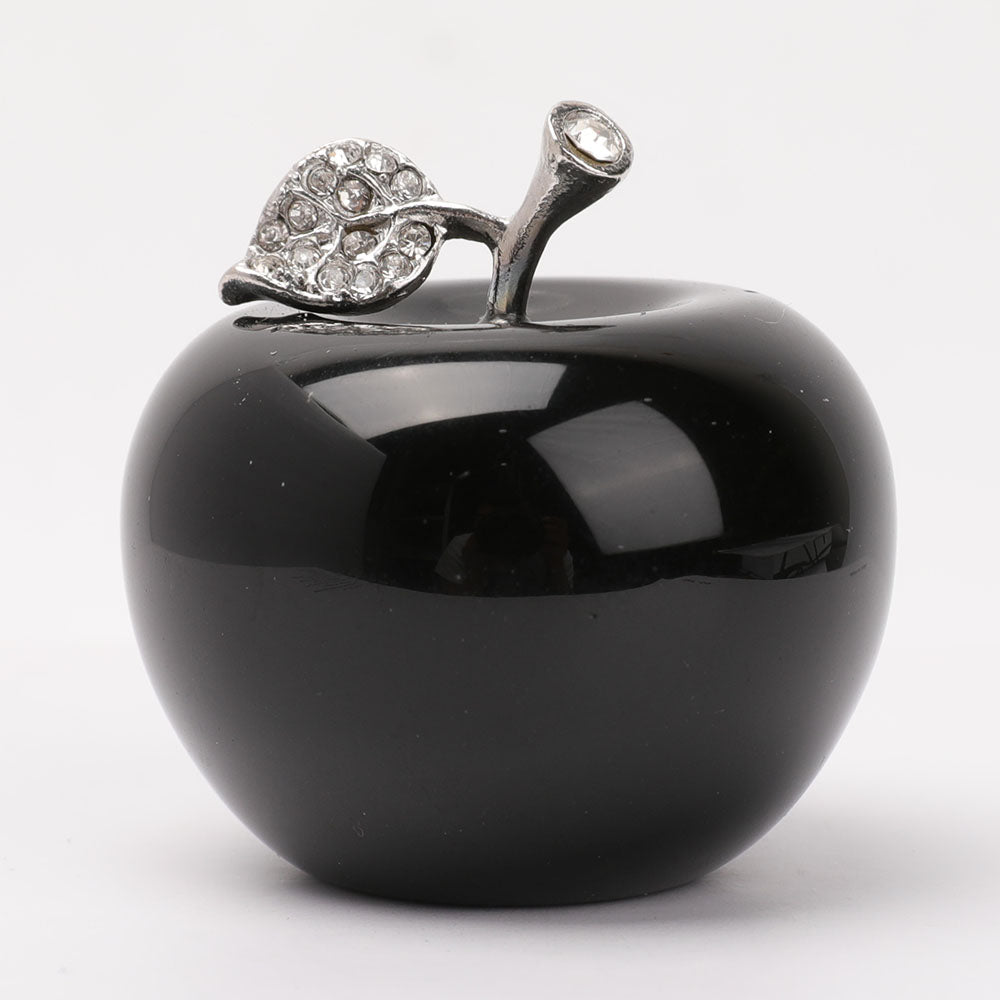 2 inch Crystal Apple Figurines for Peace & Health