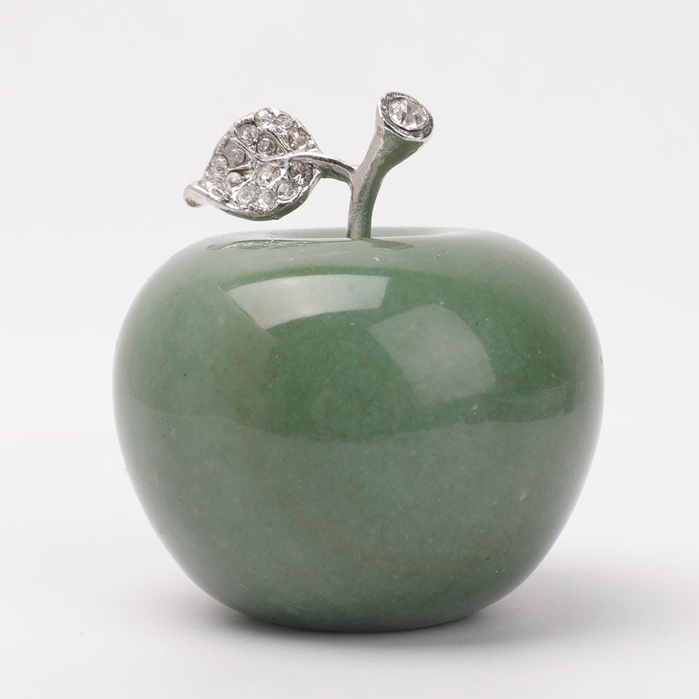 2 inch Crystal Apple Figurines for Peace & Health