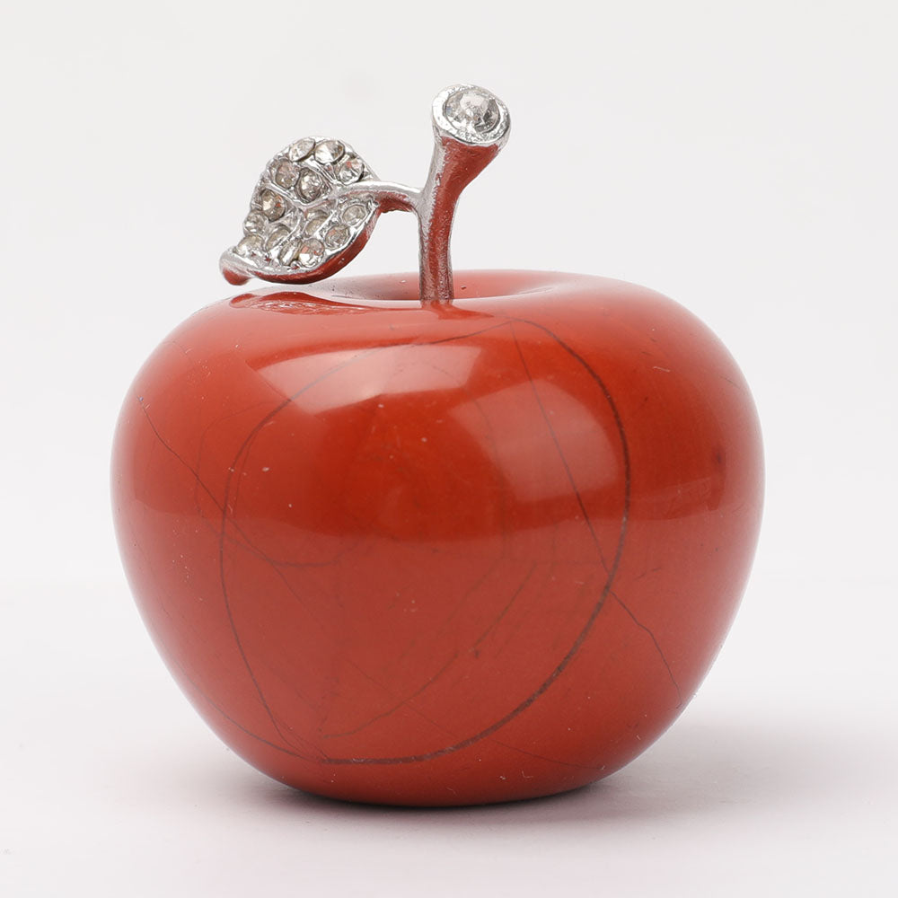 2 inch Crystal Apple Figurines for Peace & Health