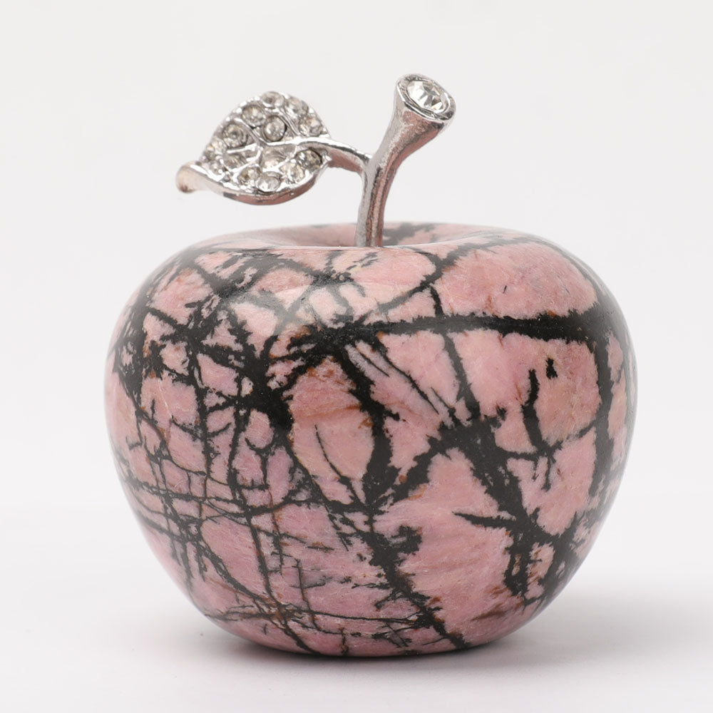 2 inch Crystal Apple Figurines for Peace & Health