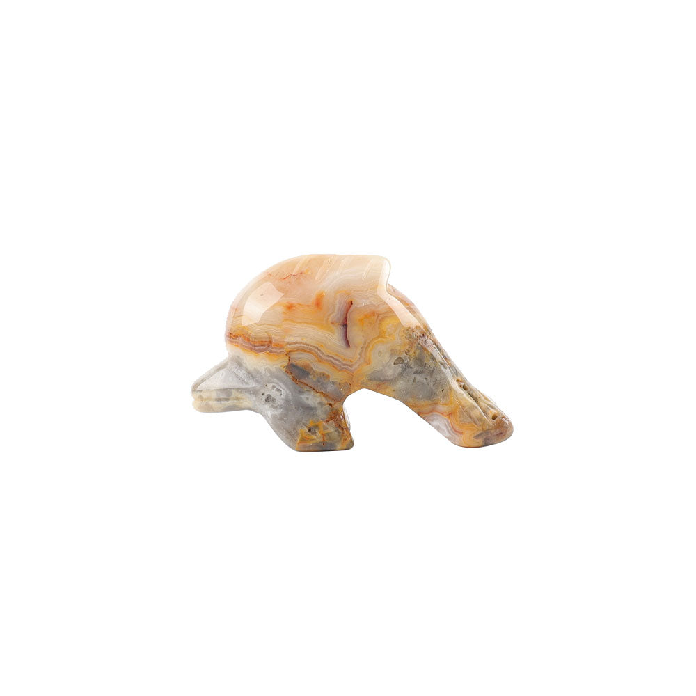 2 inch Crystal Dolphin Figurines in Healing Stones Collection