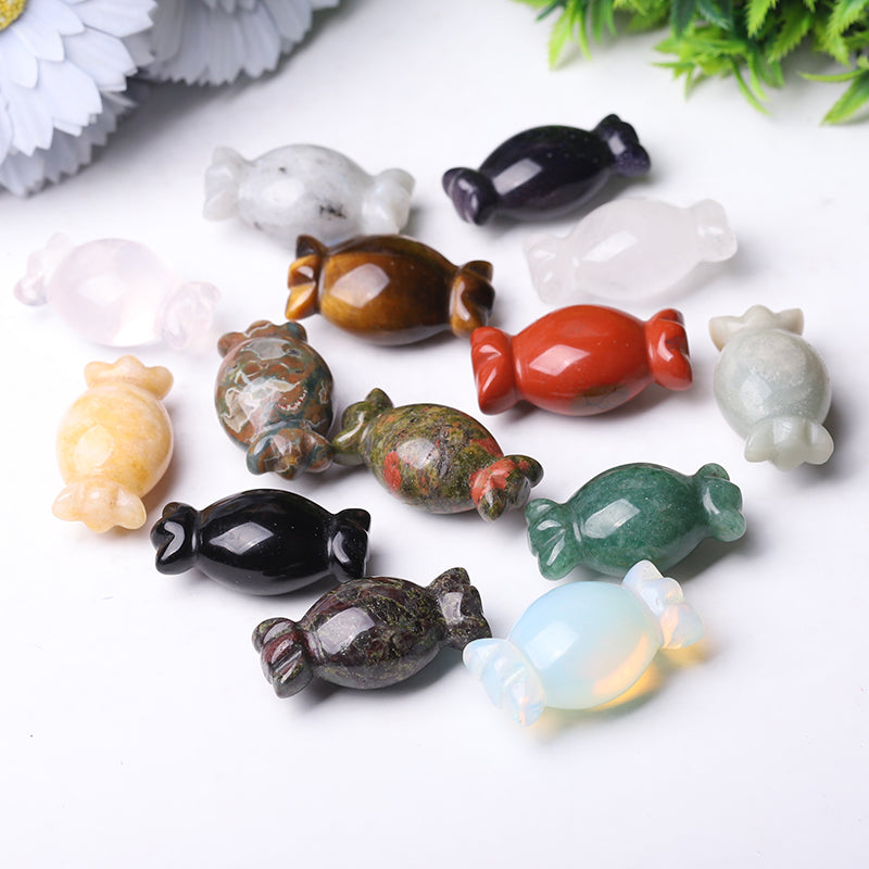 2 inch Crystal Figurines for Healing and Home Décor