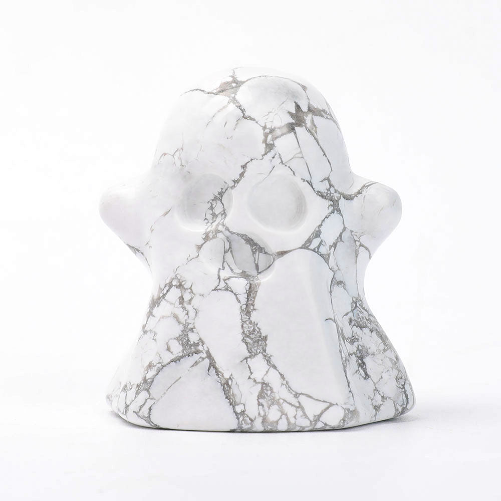 2 Inch Crystal Ghost Figurines for Halloween Decor