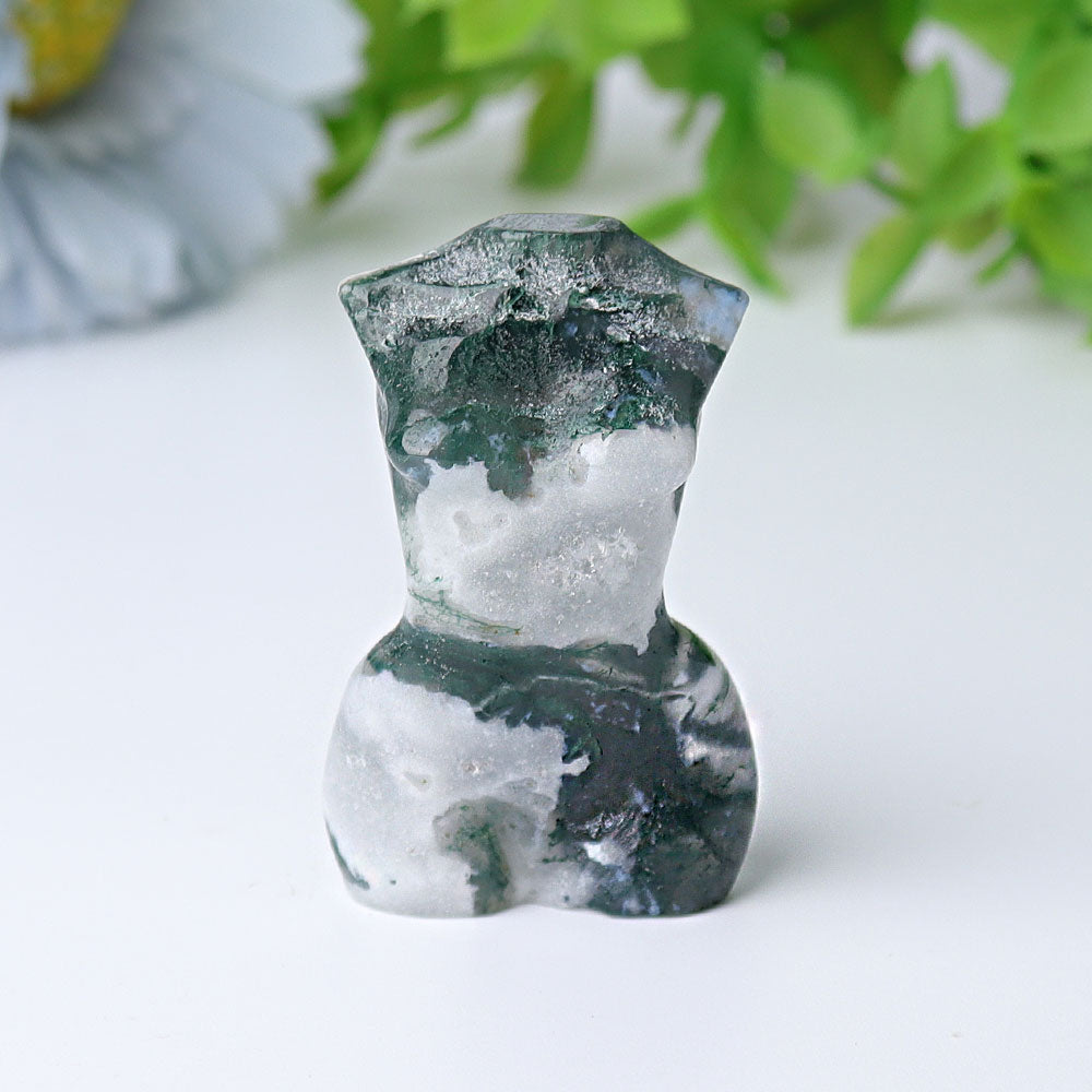 2-inch Handcrafted Crystal Figurine Carving for Healing